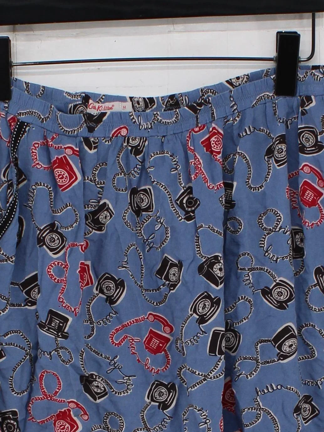 Cath Kidston Women's Mini Skirt M Blue 100% Viscose Short Mini - Image 3
