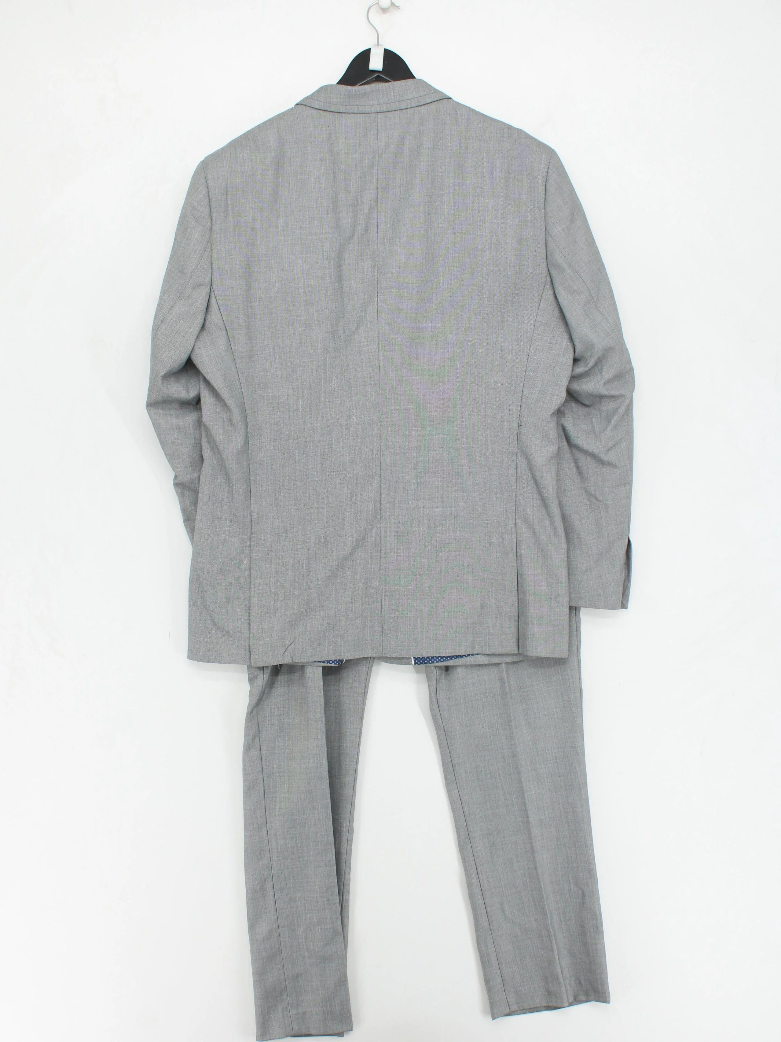 Cavani Men's Two Piece Suit Chest: 48 in Grey Polyester with Rayon 2 Piece - Image 2