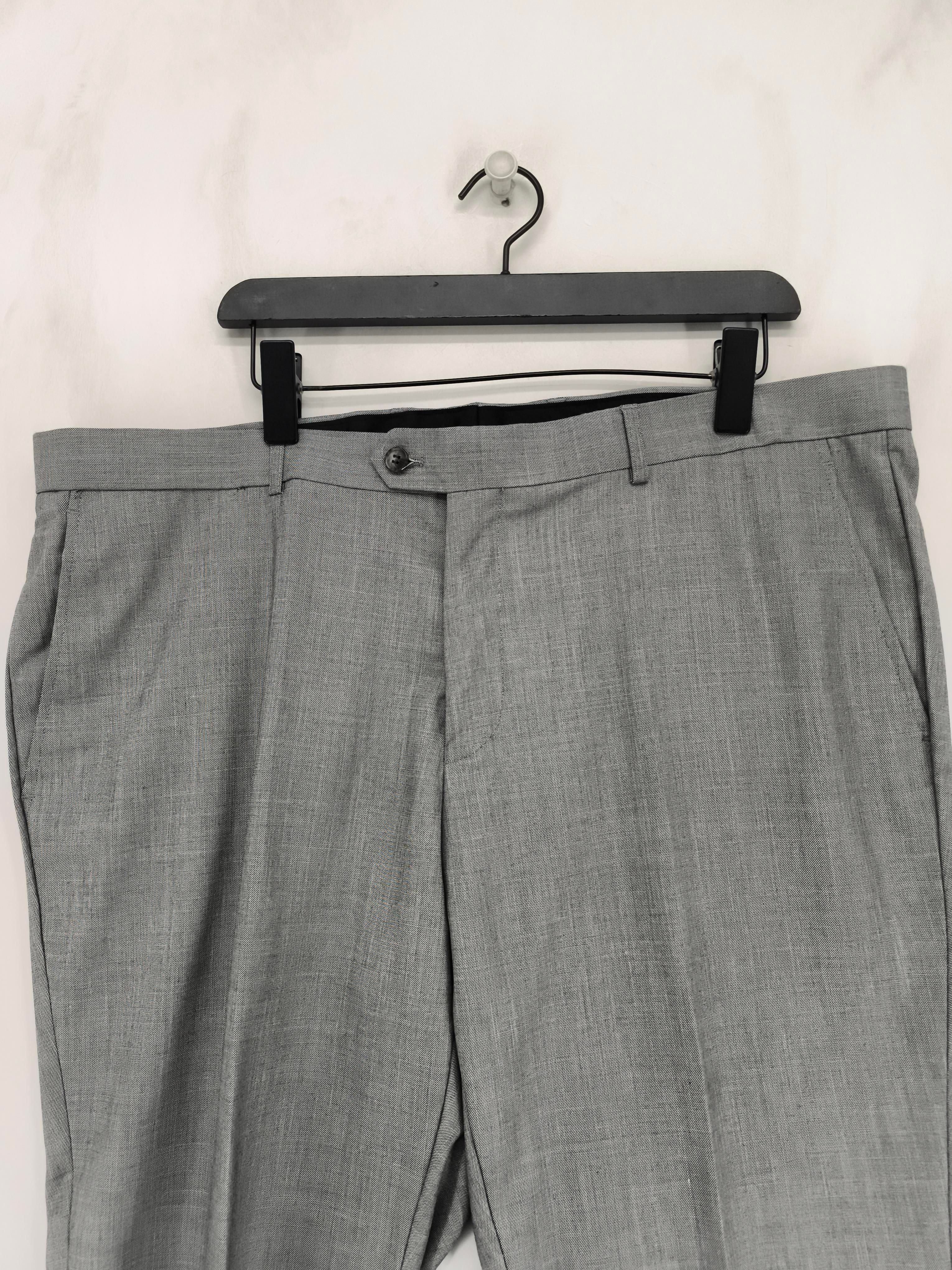 Cavani Men's Two Piece Suit Chest: 48 in Grey Polyester with Rayon 2 Piece - Image 5