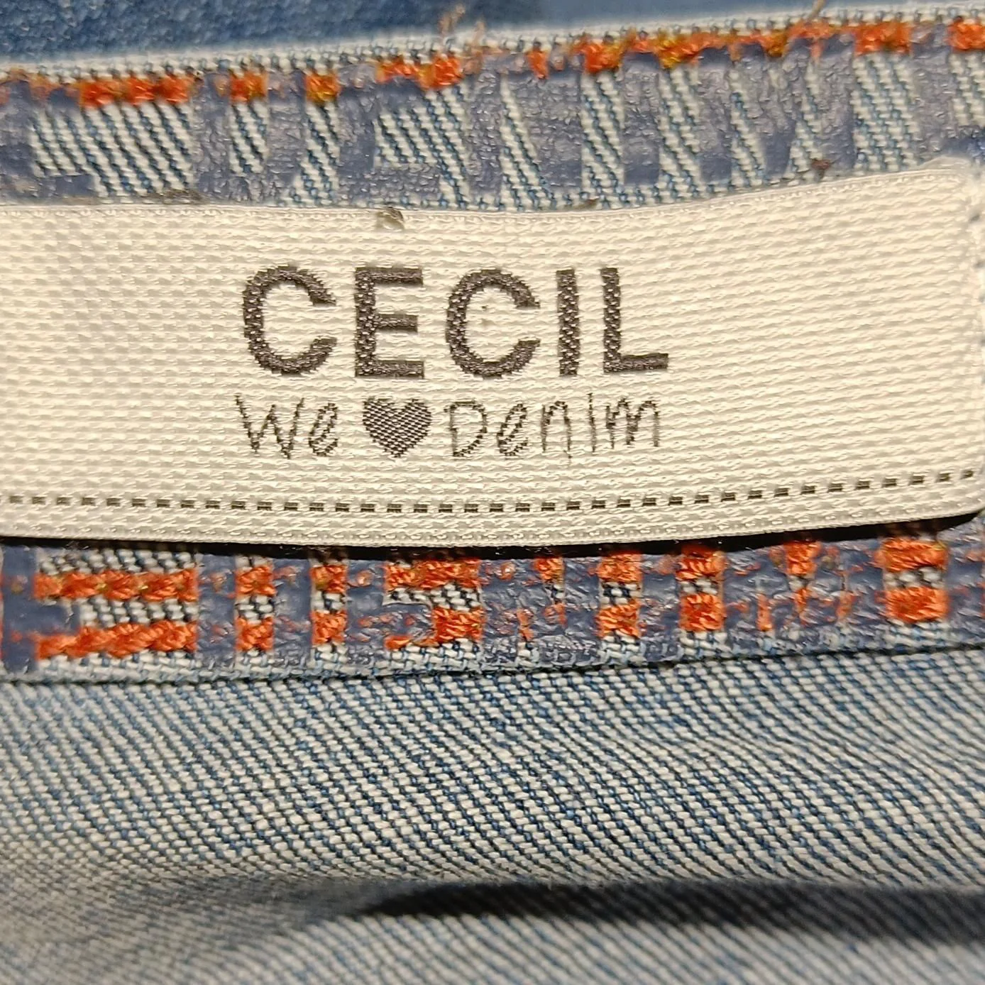 Cecil Women's Jeans W 36 in Blue Cotton with Elastane Skinny - Image 6