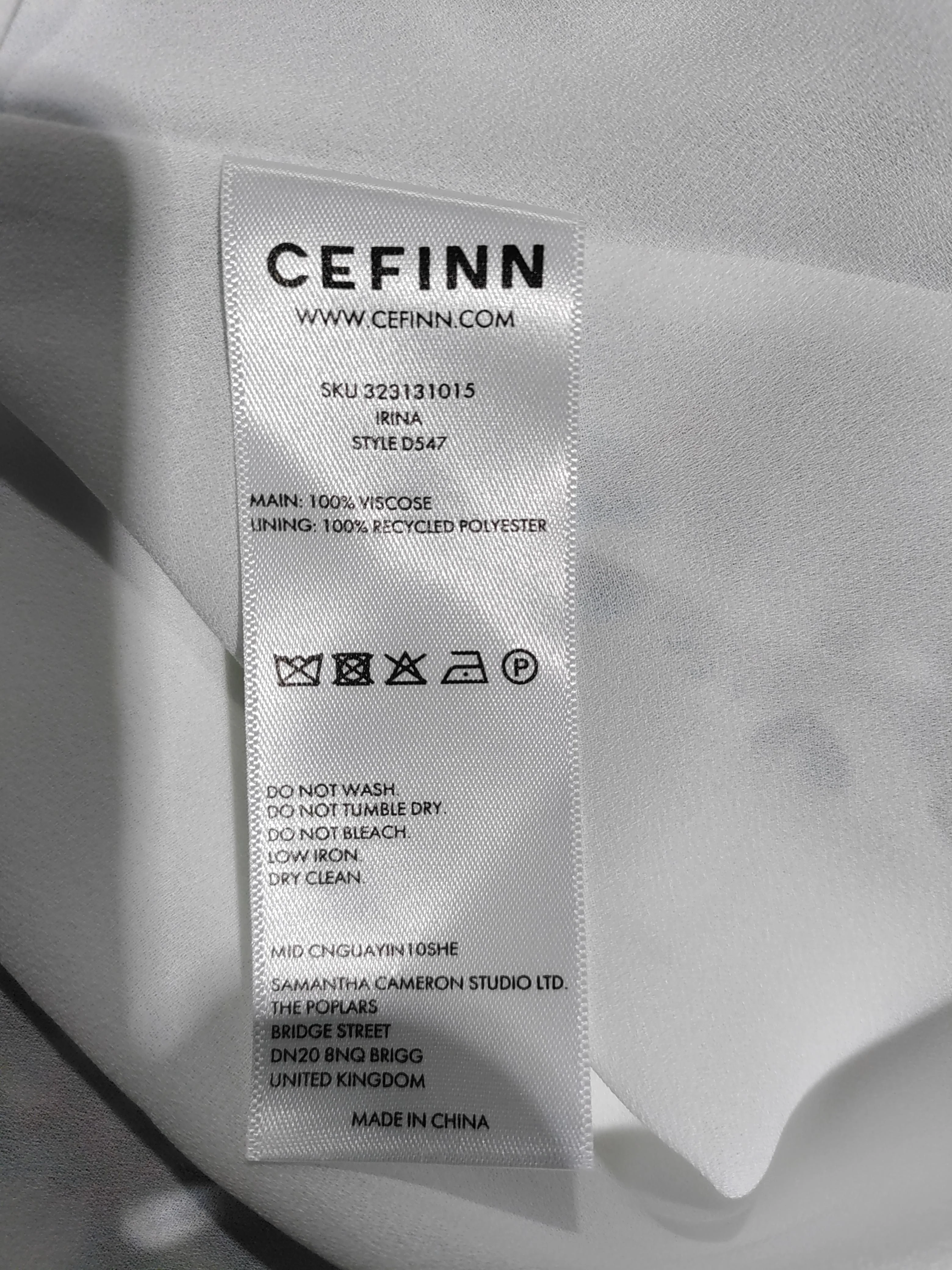 Cefinn Maxi Dress UK12 in White - Image 6