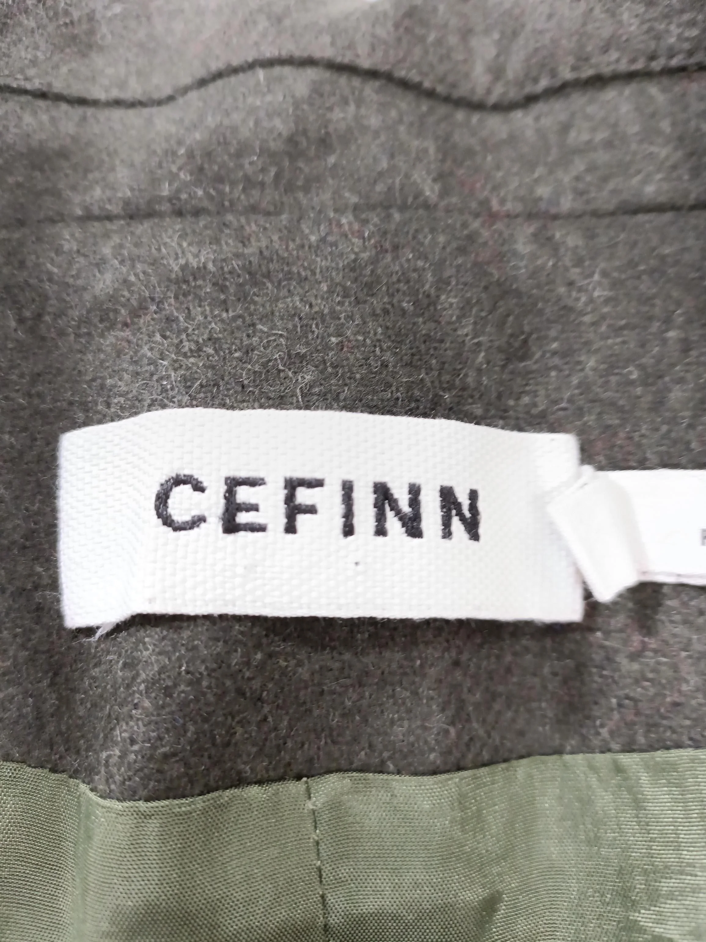 Cefinn Shirt Midi Dress UK16 in Green - Image 5