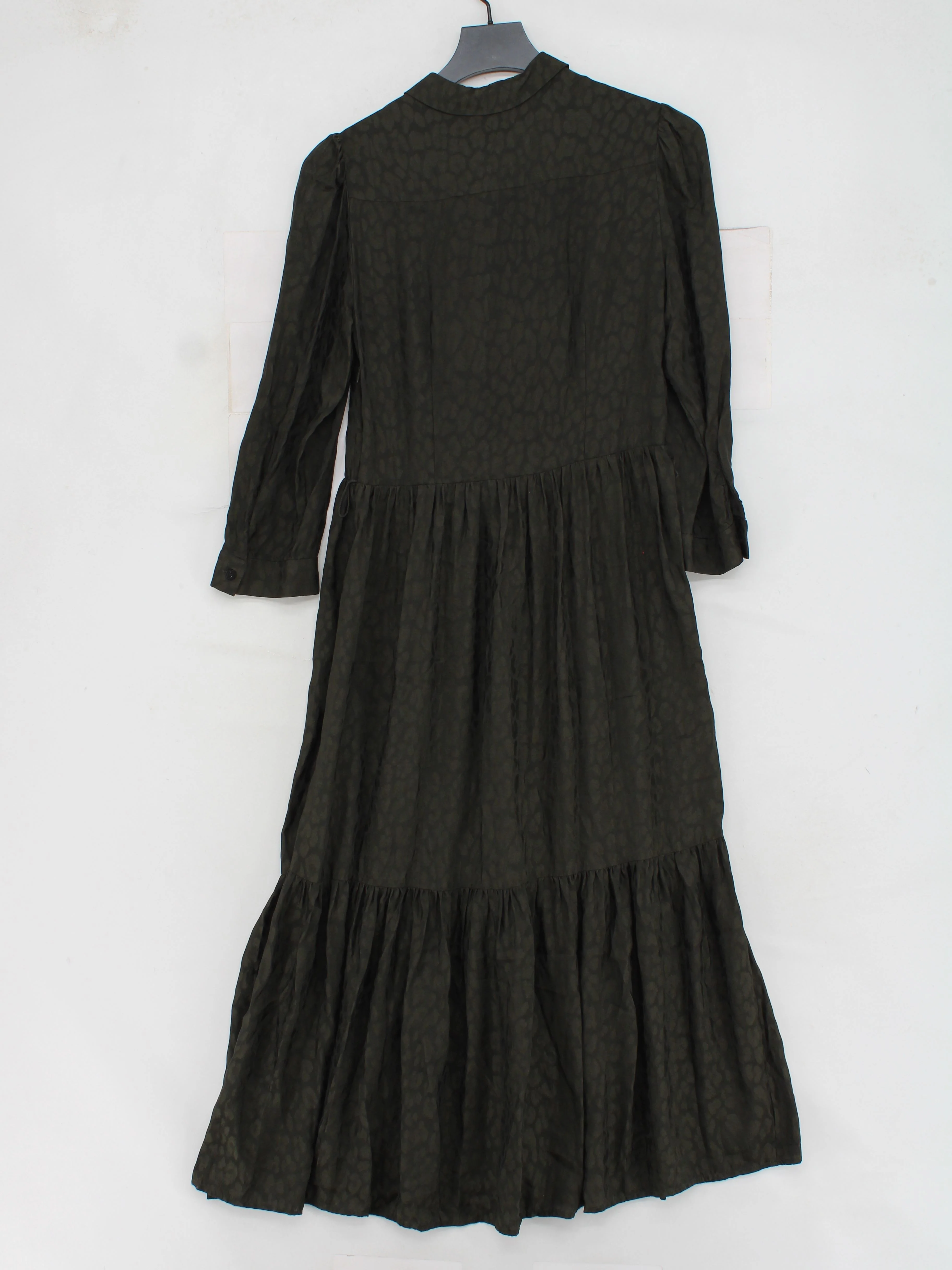Cefinn Shirt Midi Dress UK8 in Black - Image 2