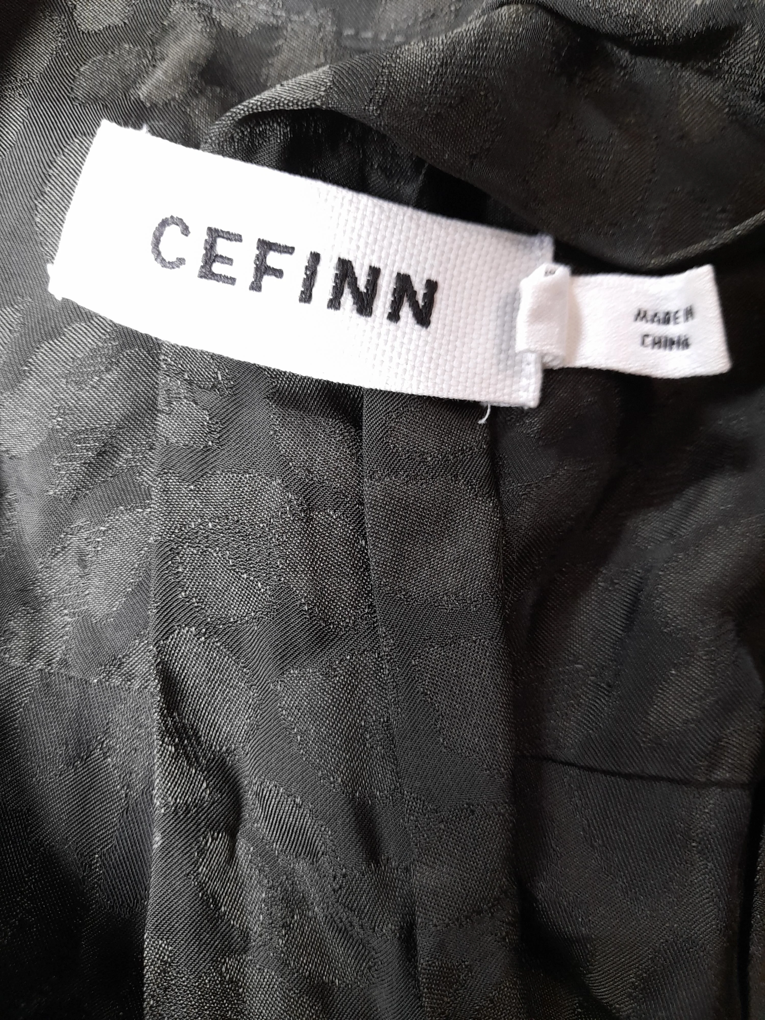 Cefinn Shirt Midi Dress UK8 in Black - Image 6