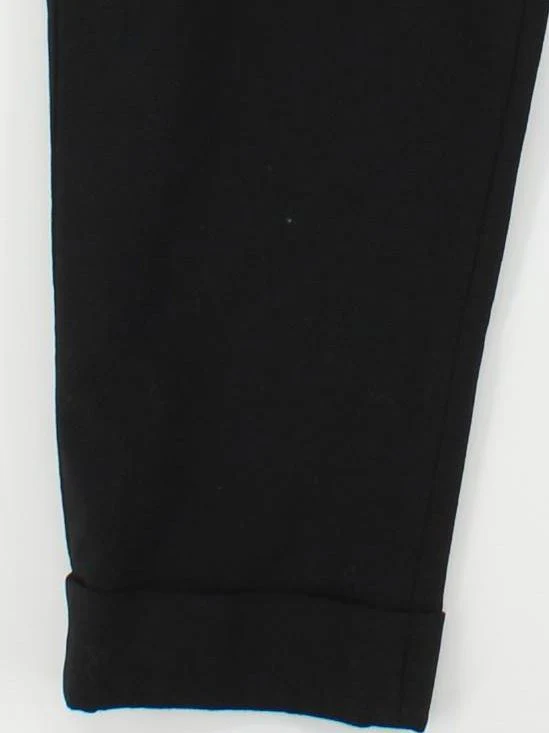 Cefinn Women's Trousers UK 14 Black Wool with Polyester, Elastane Cropped - Image 4