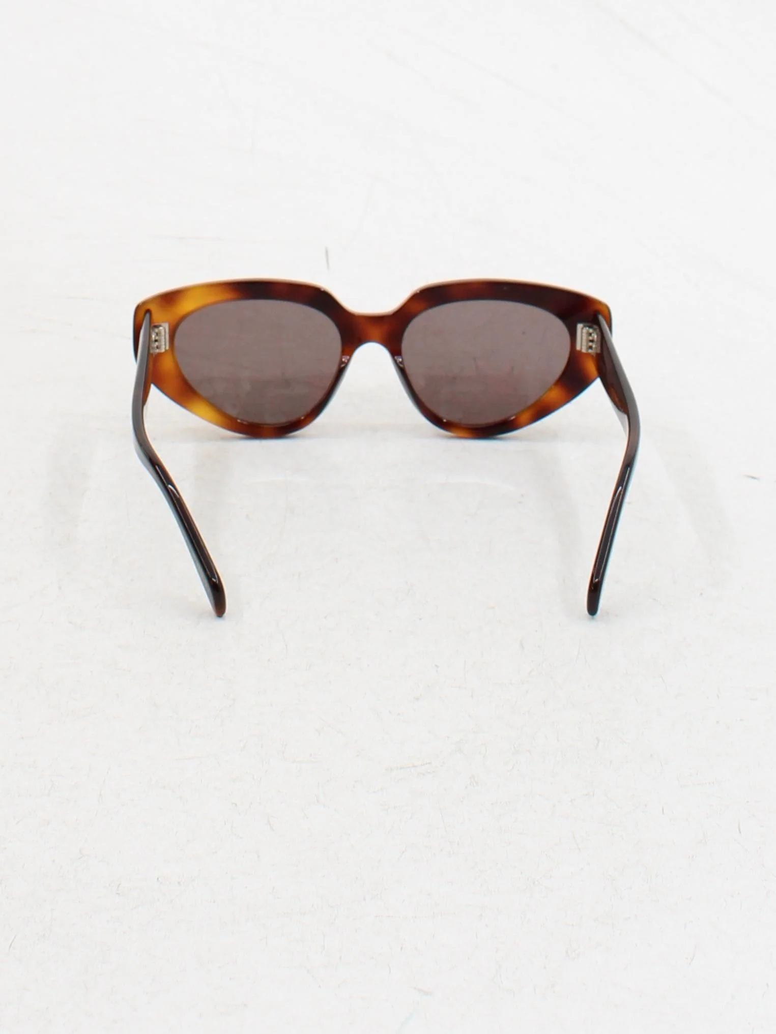 Celine Men's Sunglasses Brown Oval - Image 2
