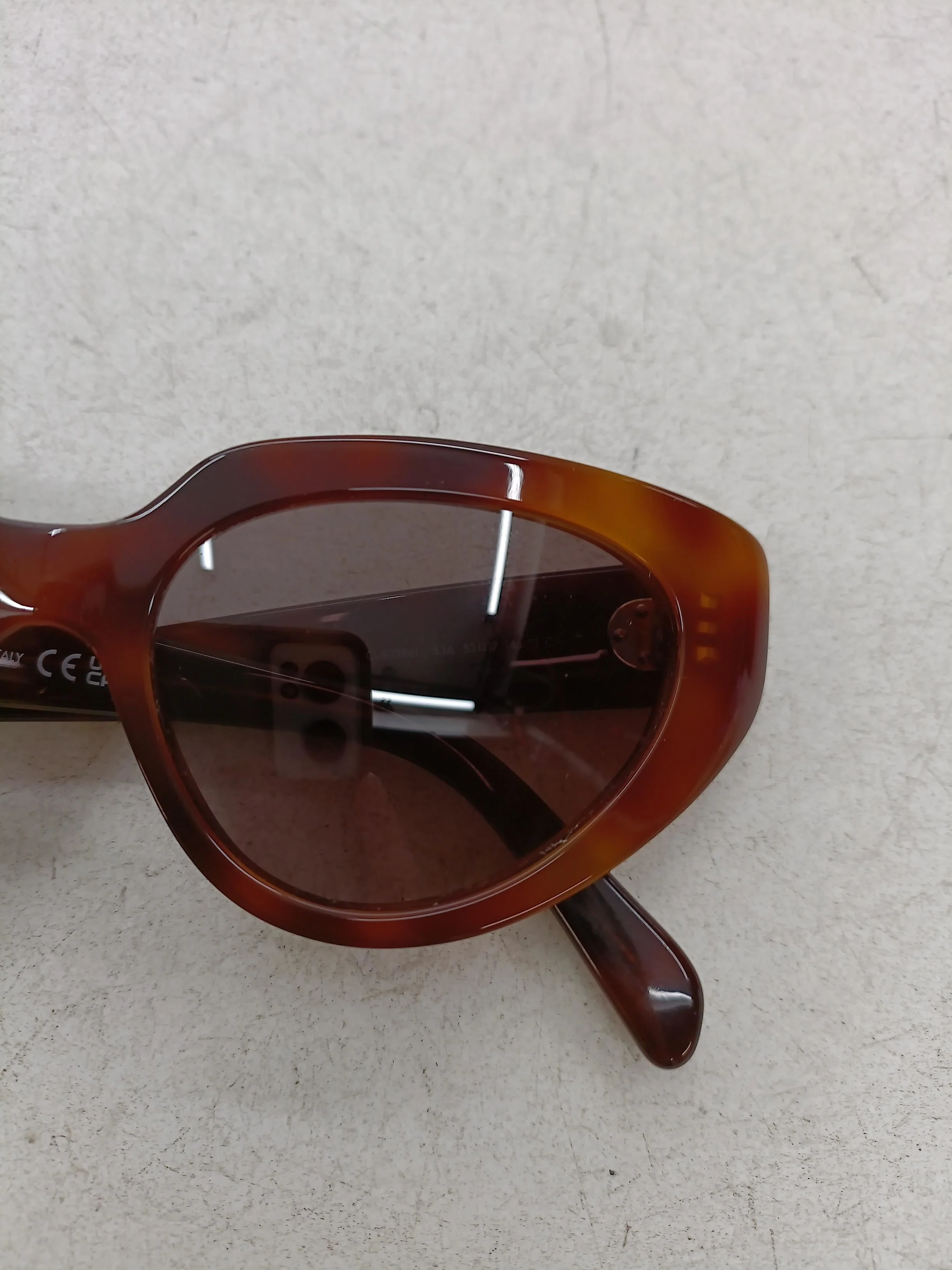 Celine Men's Sunglasses Brown Oval - Image 3