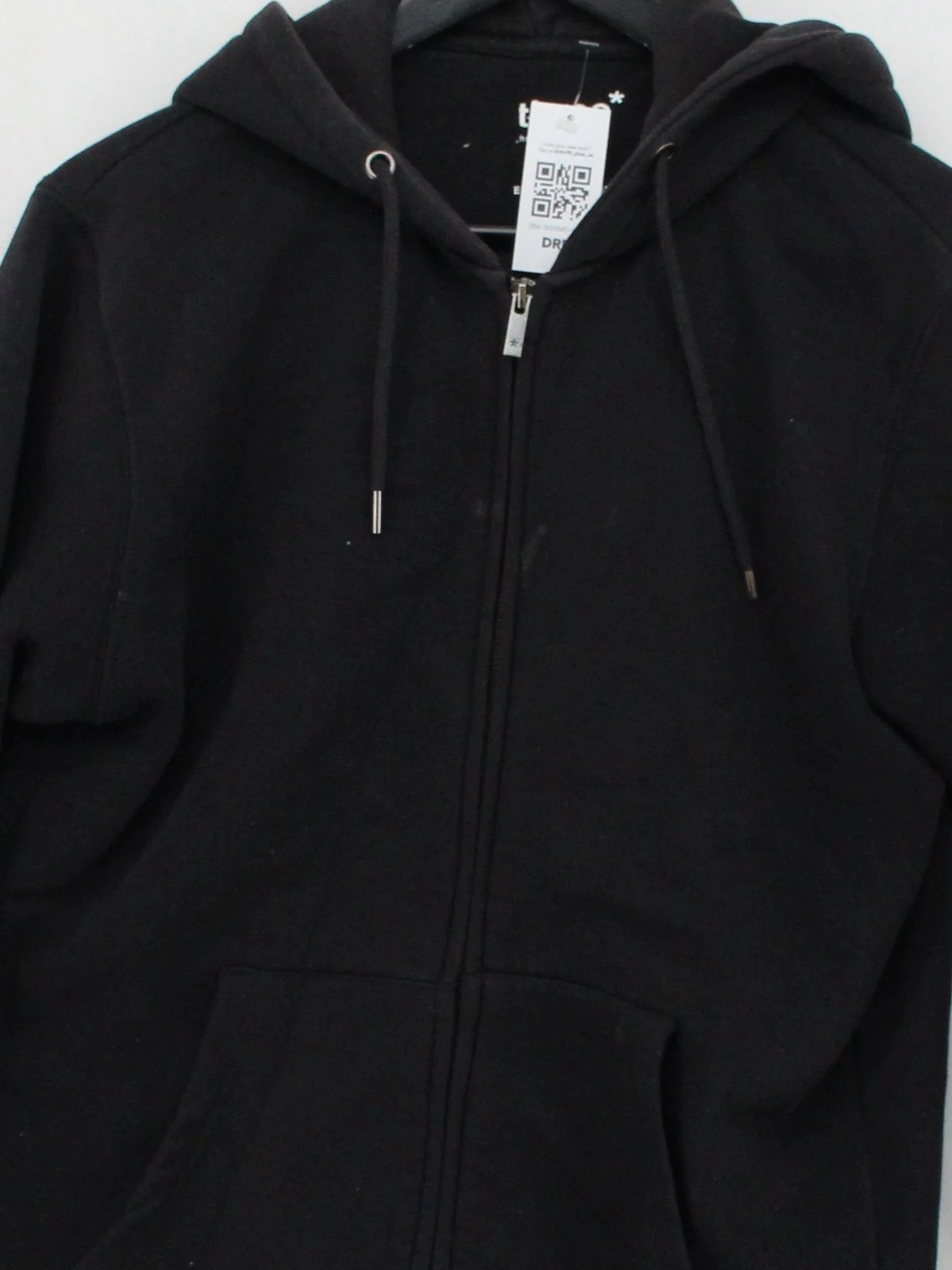Celio Men's Hoodie M Black 100% Other Pullover - Image 3