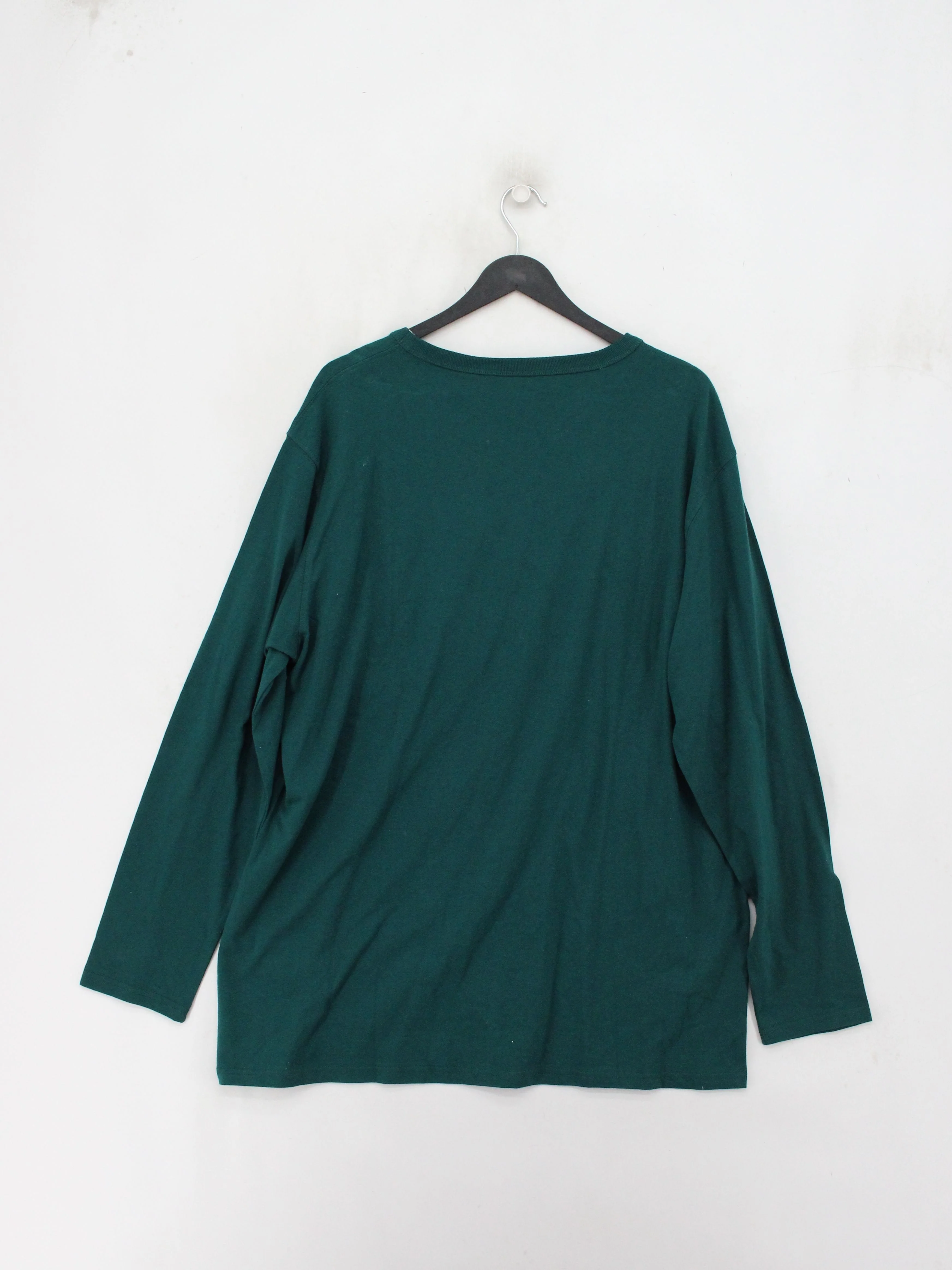 Celio Men's T-Shirt XXL Green 100% Cotton Basic - Image 2