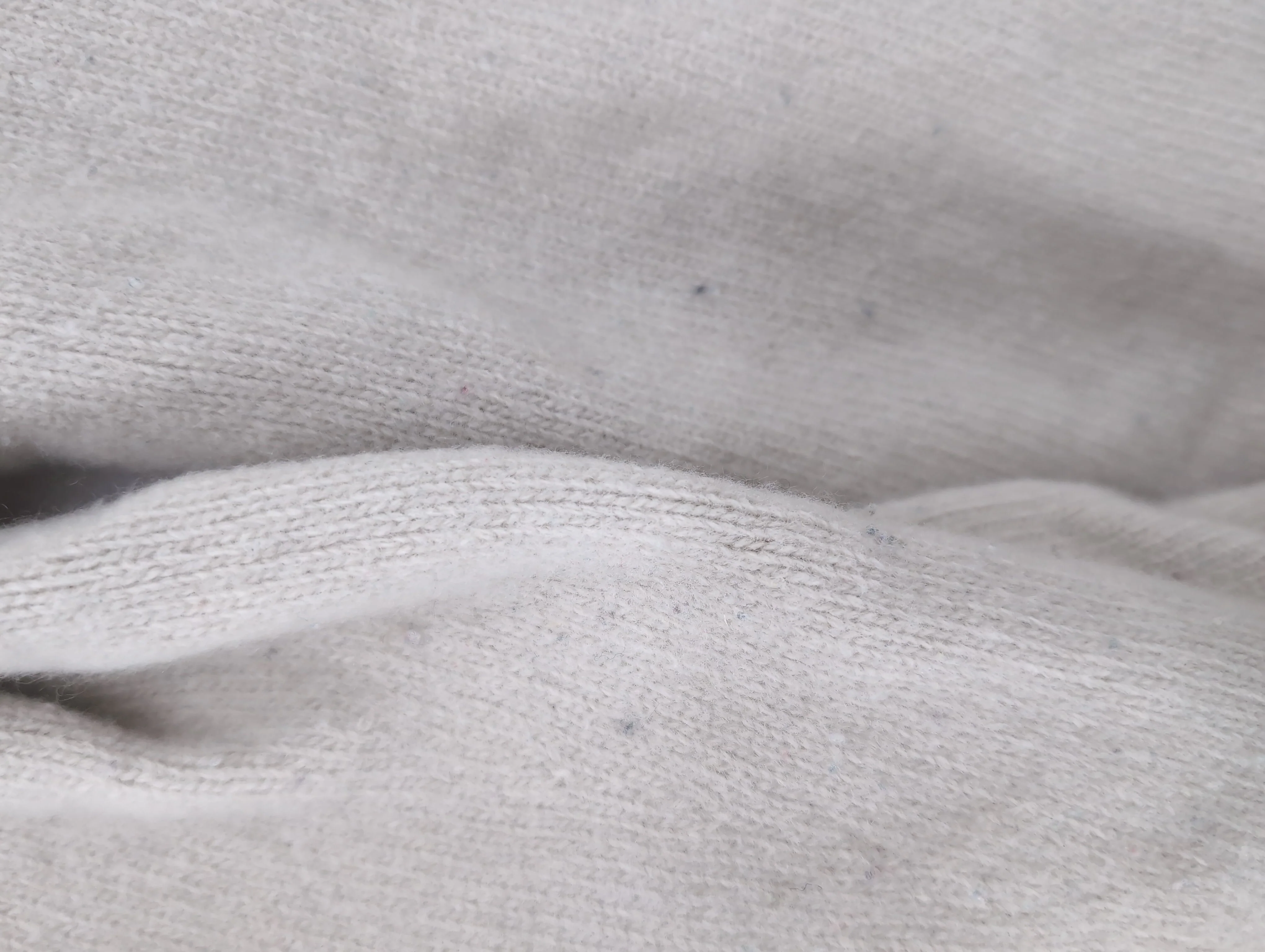 Celtic & Co Women's Jumper M Cream 100% Wool Roll Neck Pullover - Image 5