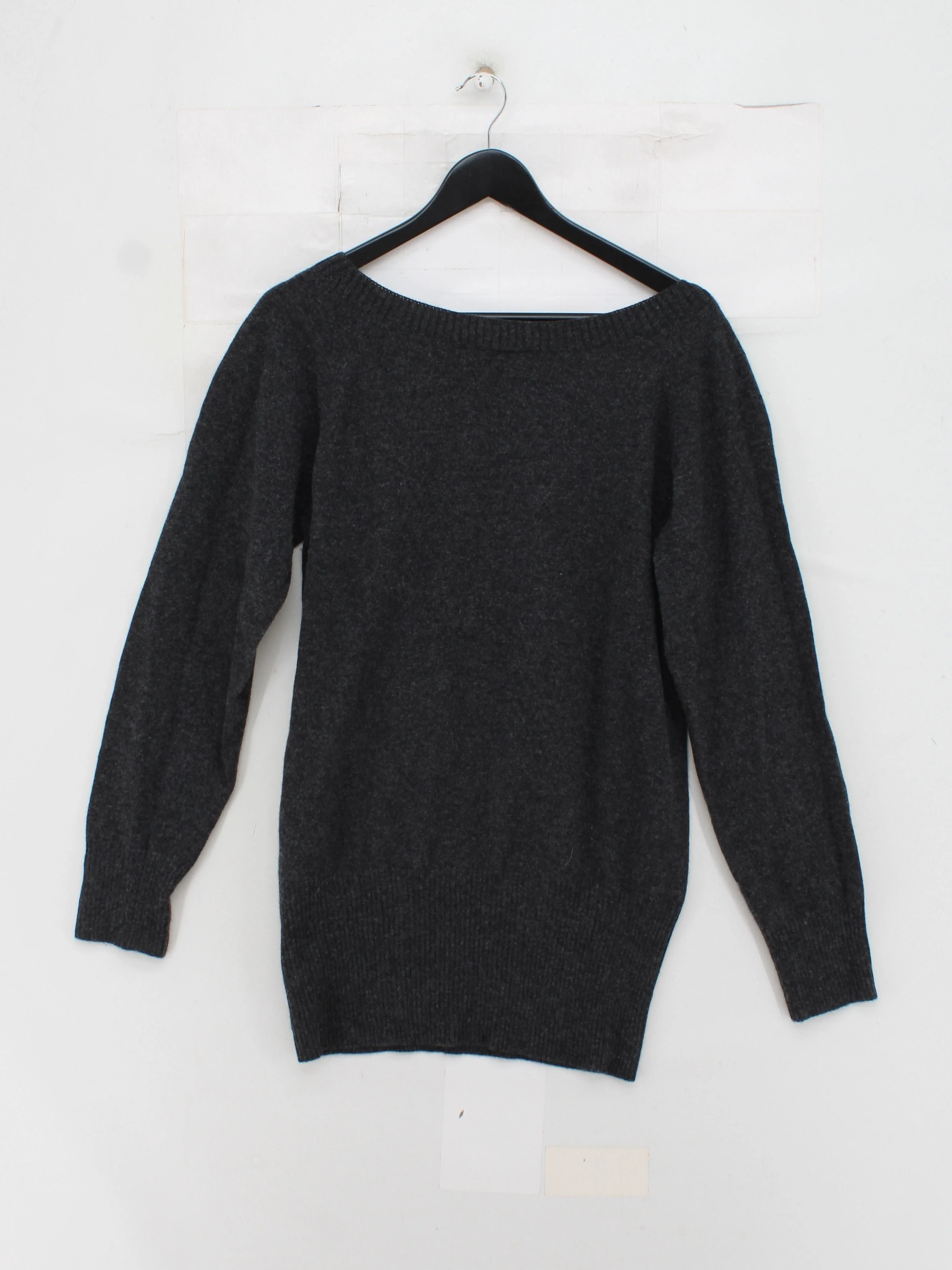 Celtic & Co Women's Jumper M Grey 100% Wool Round Neck Pullover - Image 2