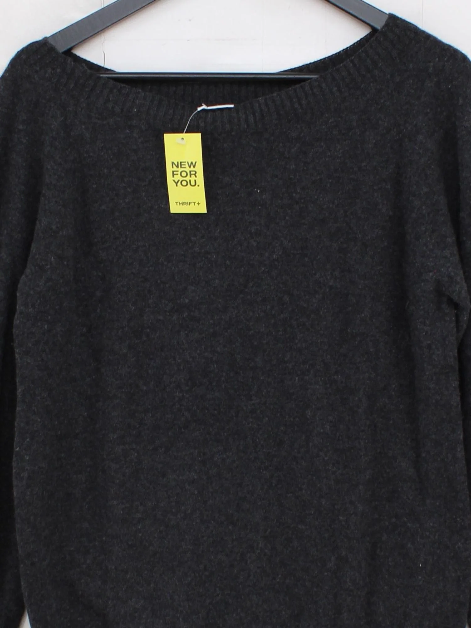 Celtic & Co Women's Jumper M Grey 100% Wool Round Neck Pullover - Image 3