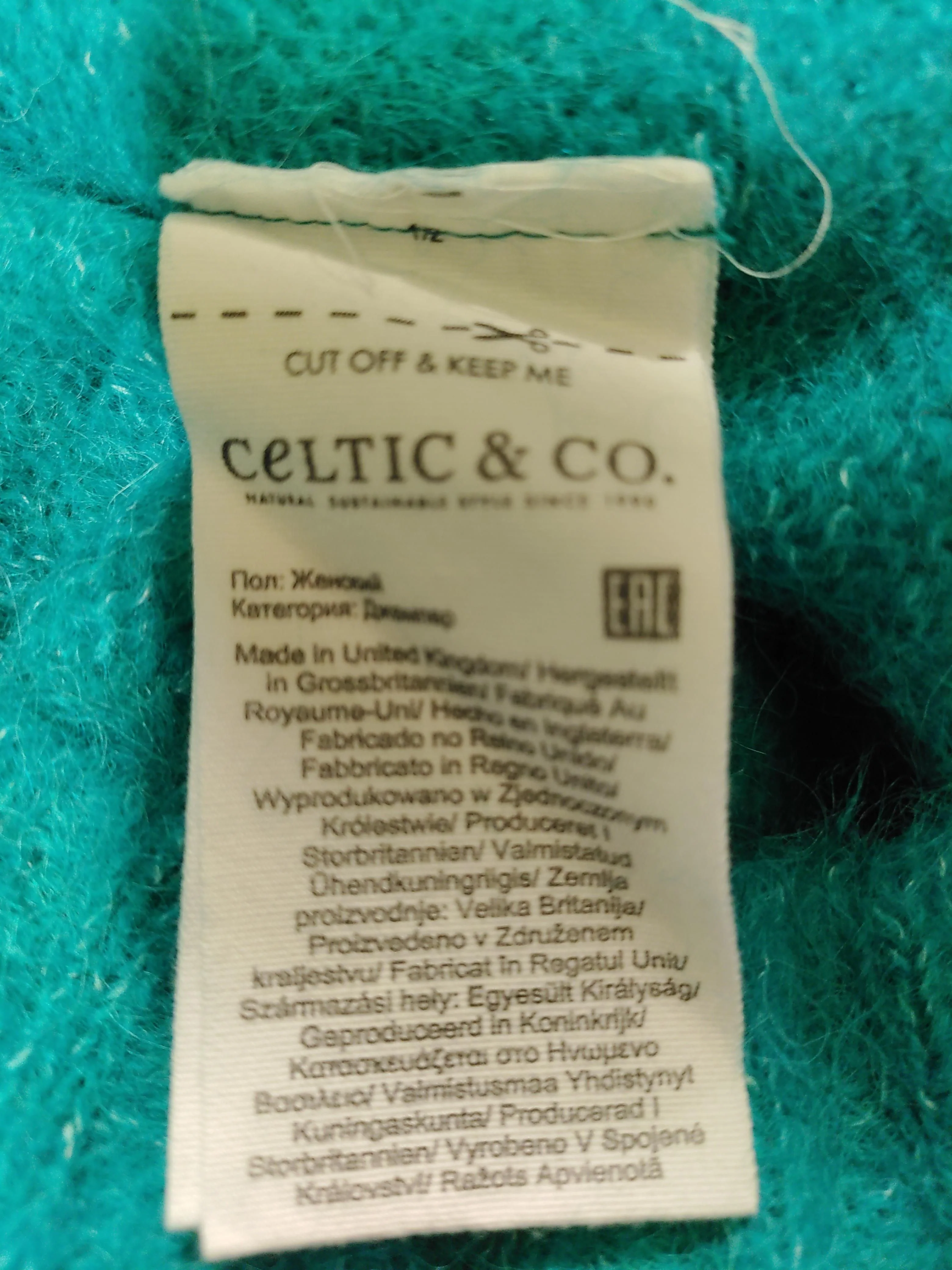 Celtic & Co Women's Jumper XXS Green 100% Other V-Neck Pullover - Image 7