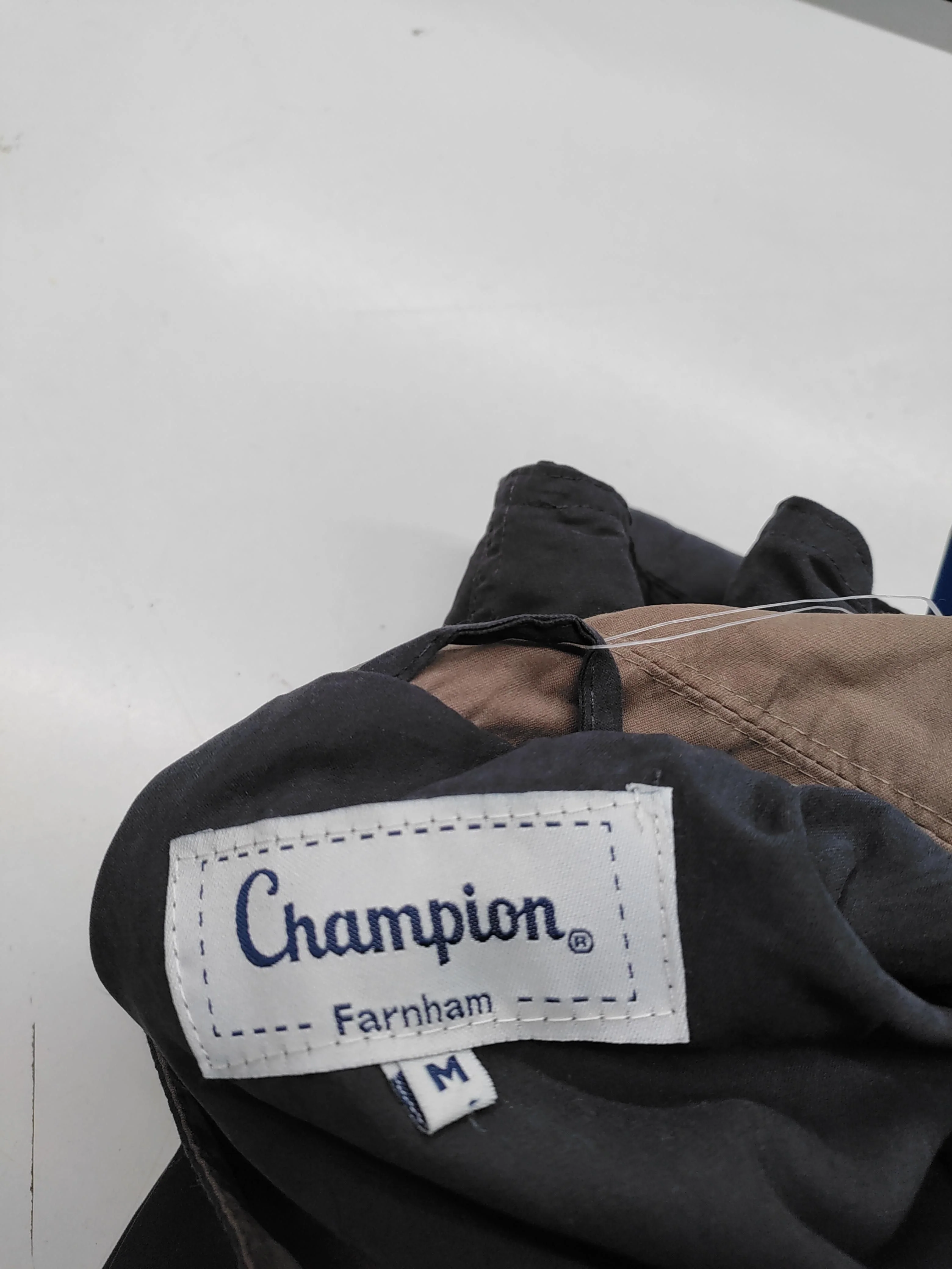 Champion Men's Coat M Black Polyester with Nylon Overcoat New with tags - Image 5