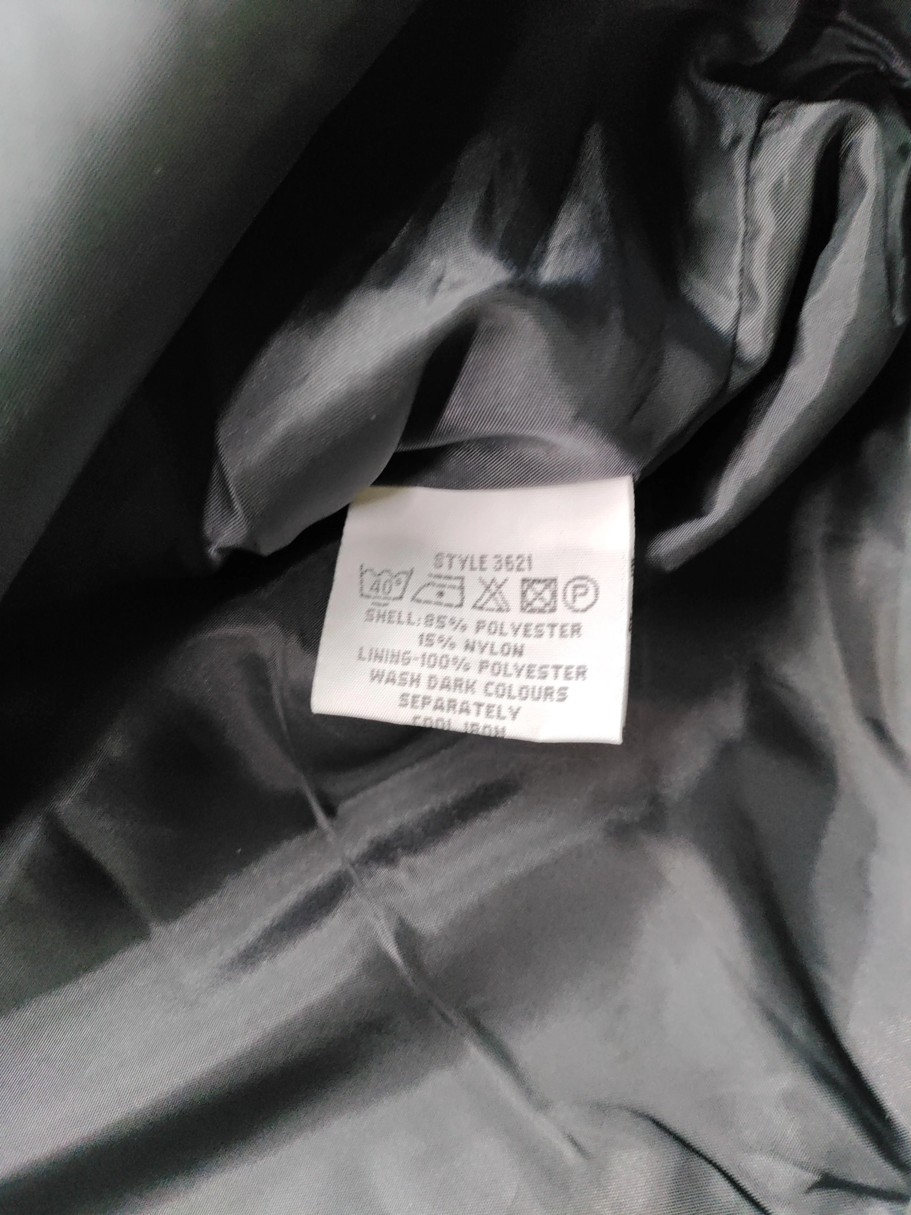 Champion Men's Coat M Black Polyester with Nylon Overcoat New with tags - Image 6