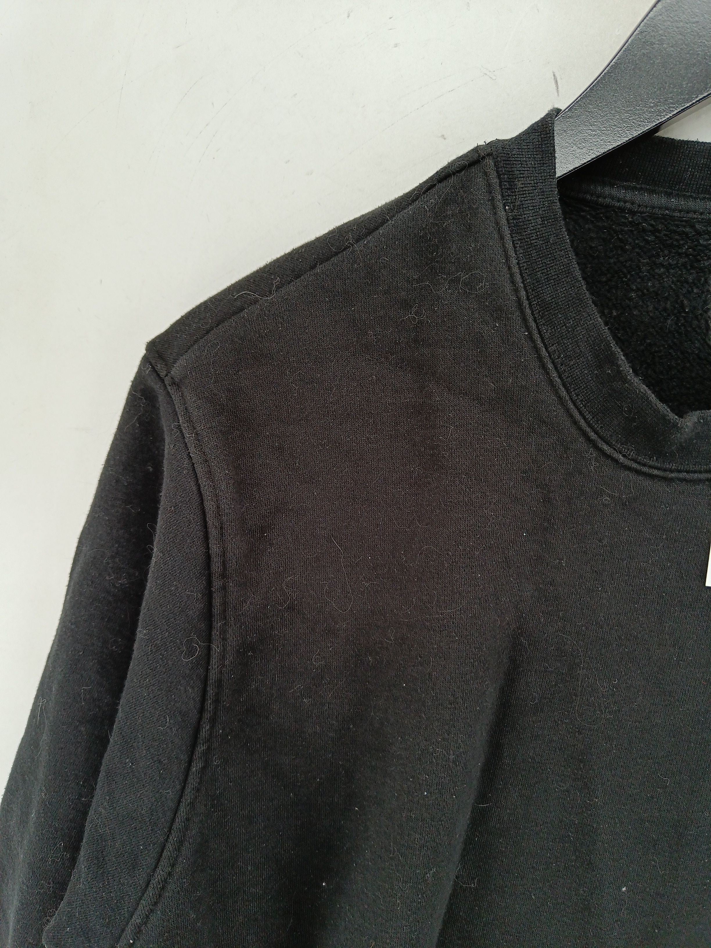 Champion Men's Hoodie L Black Cotton with Polyester Pullover - Image 6