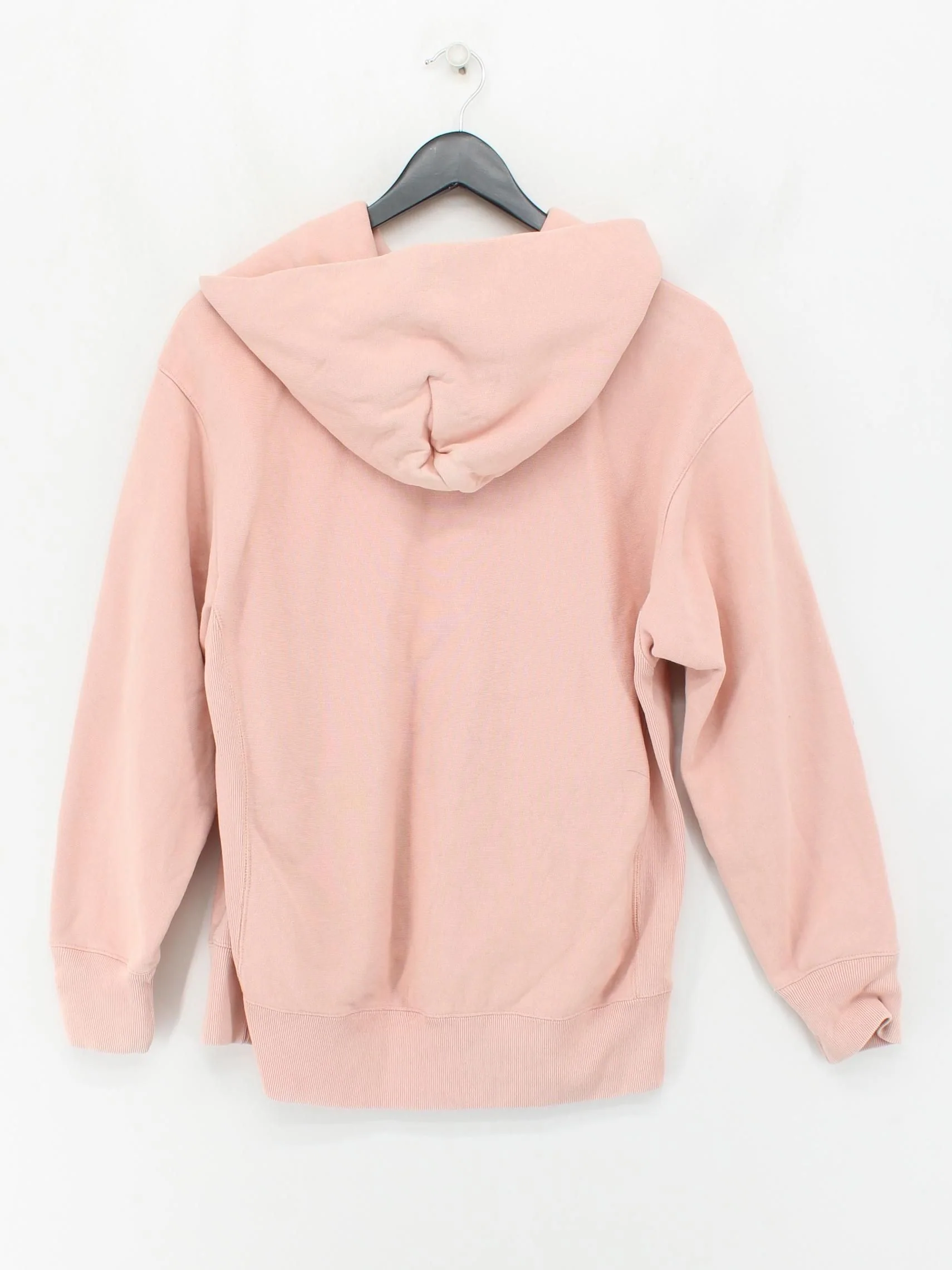 Champion Men's Hoodie L Pink 100% Cotton Pullover - Image 2
