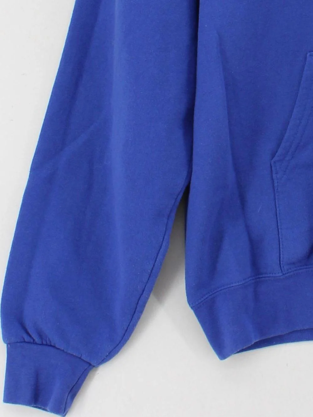 Champion Men's Hoodie M Blue Graphic Cotton with Polyester Pullover - Image 4