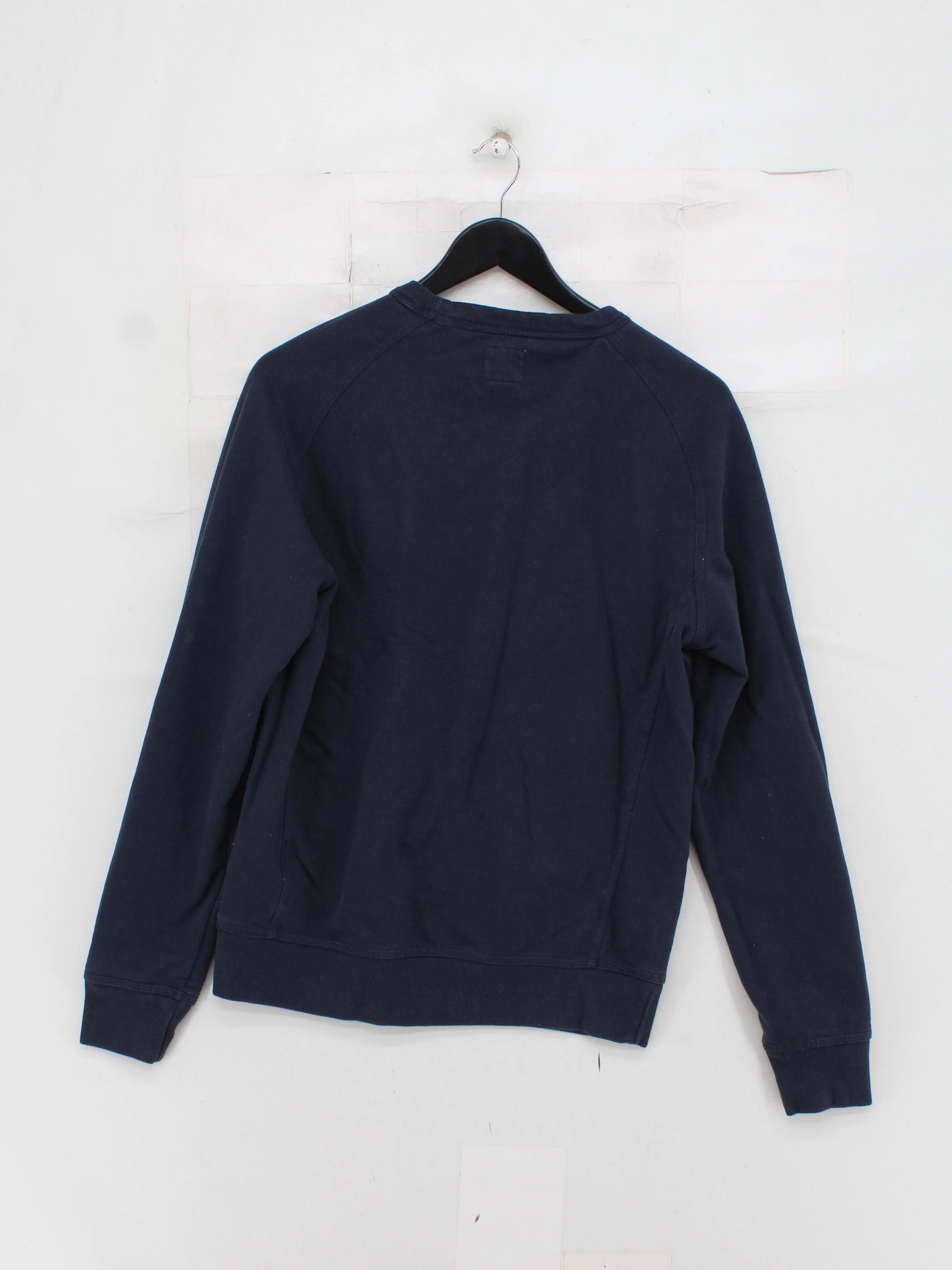 Champion Men's Hoodie M Blue Graphic Cotton with Polyester Pullover - Image 2