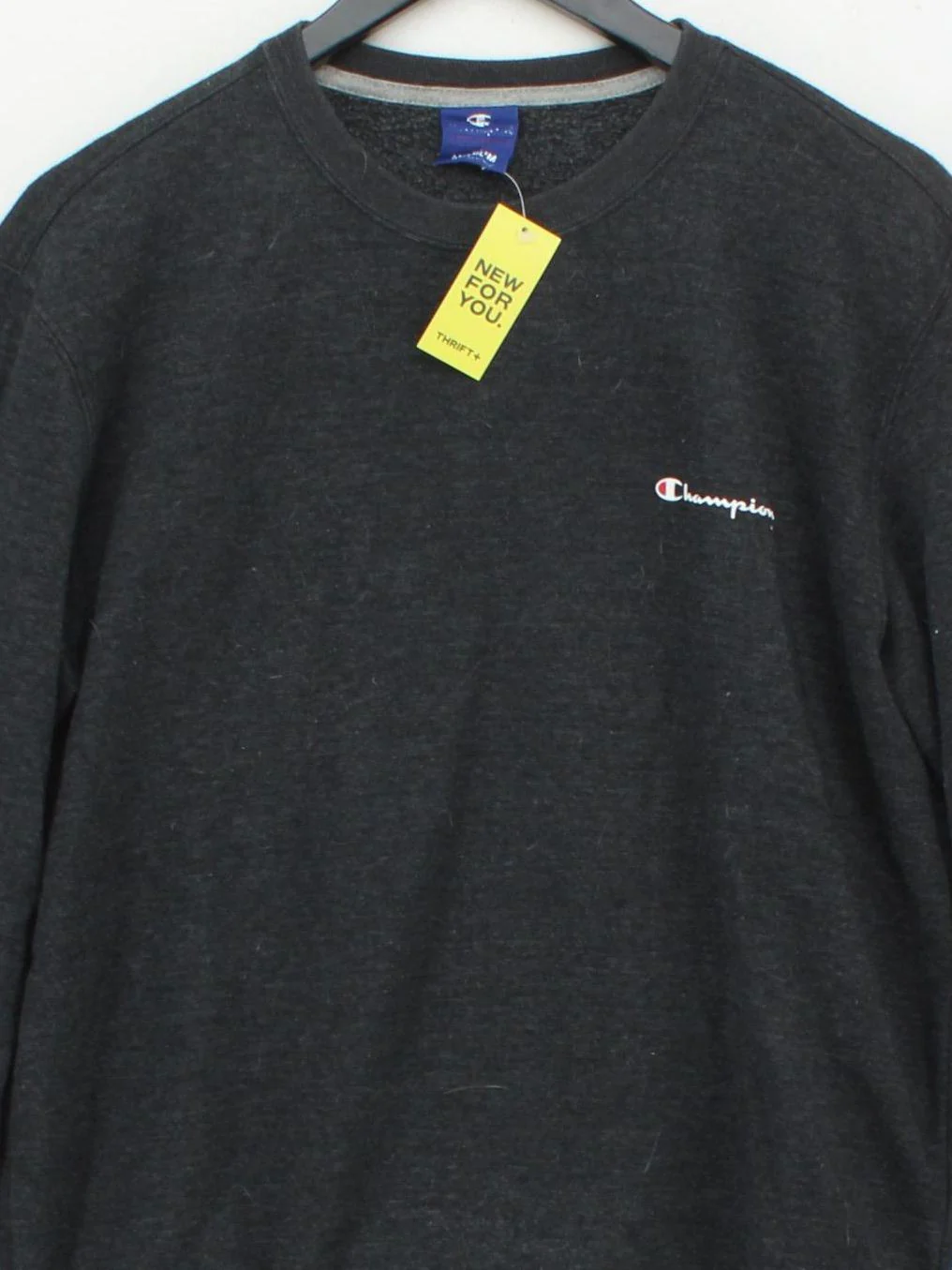 Champion Men's Hoodie M Grey 100% Other Pullover - Image 3