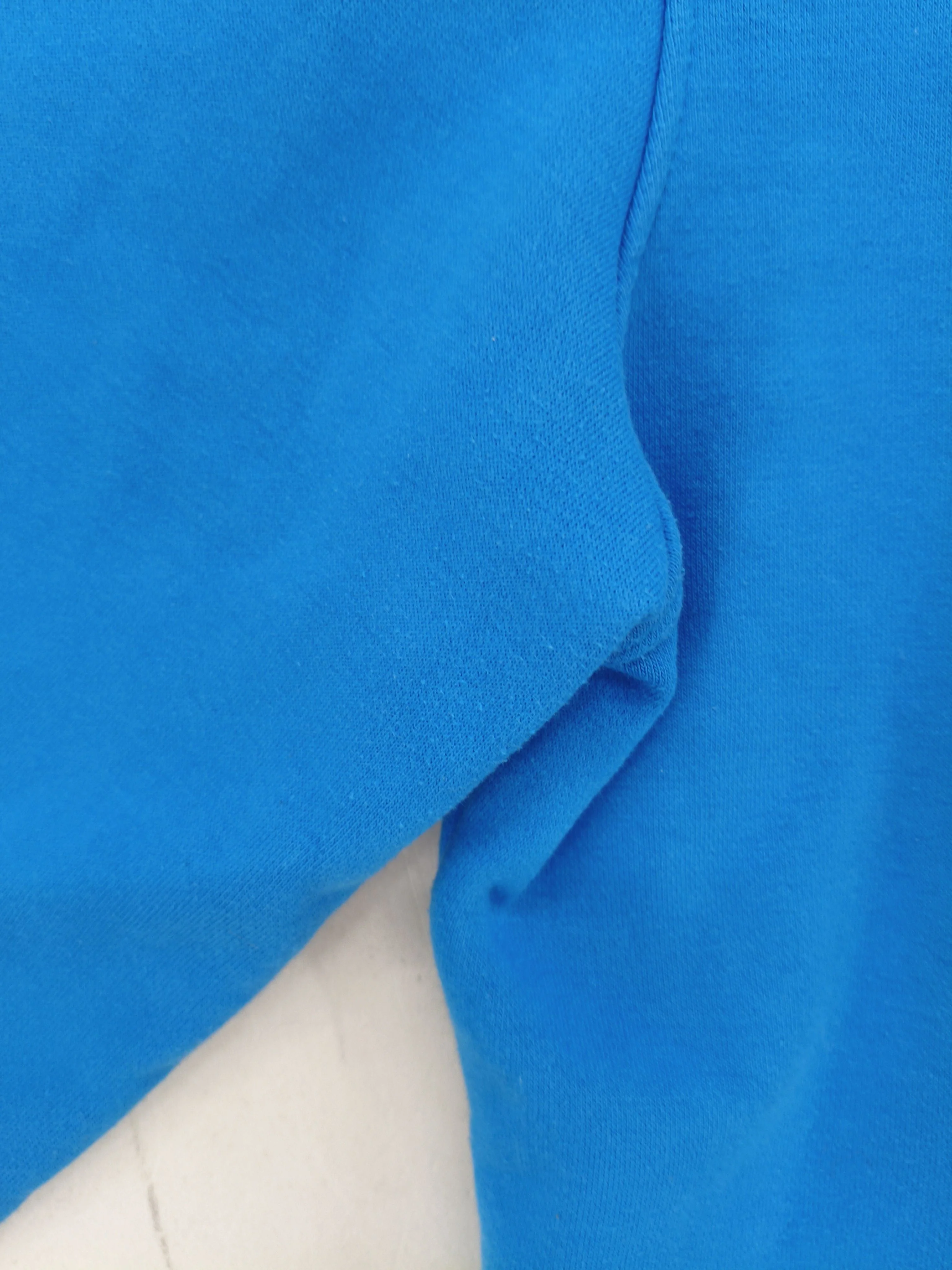 Champion Men's Hoodie S Blue Cotton with Polyester Pullover - Image 5