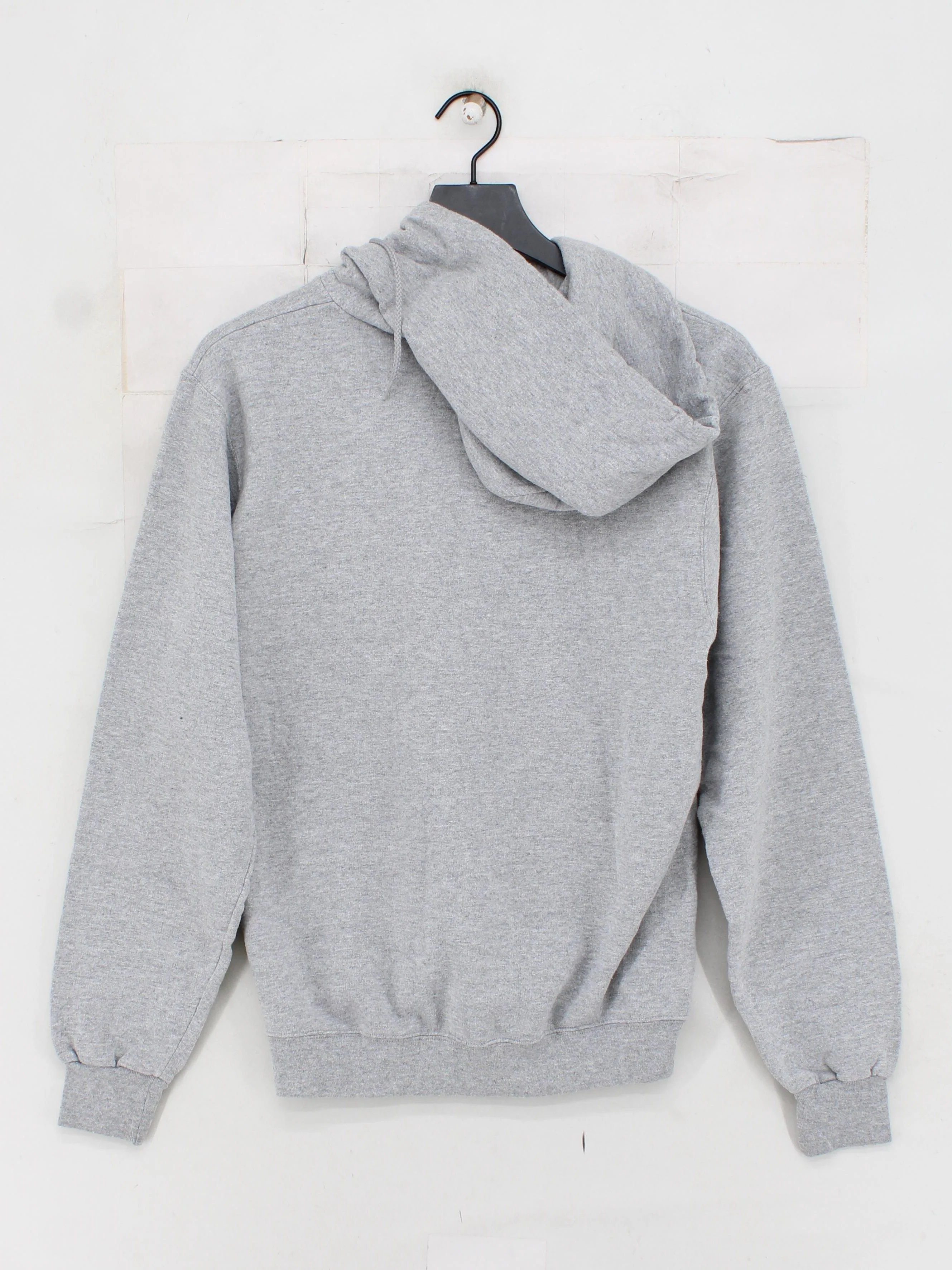 Champion Men's Hoodie S Grey Graphic 100% Cotton Pullover - Image 2