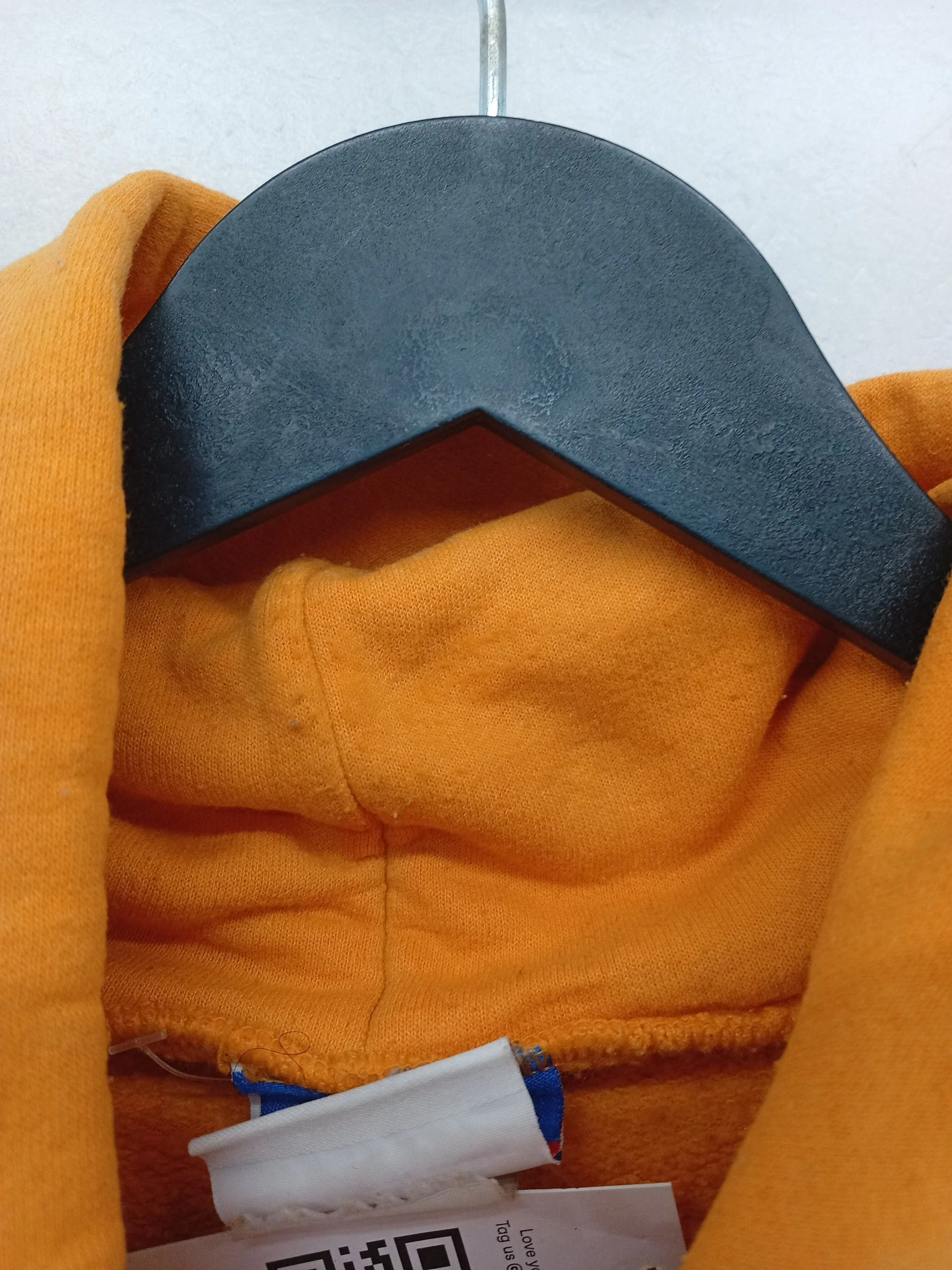 Champion Men's Hoodie S Yellow Graphic 100% Other Pullover - Image 5