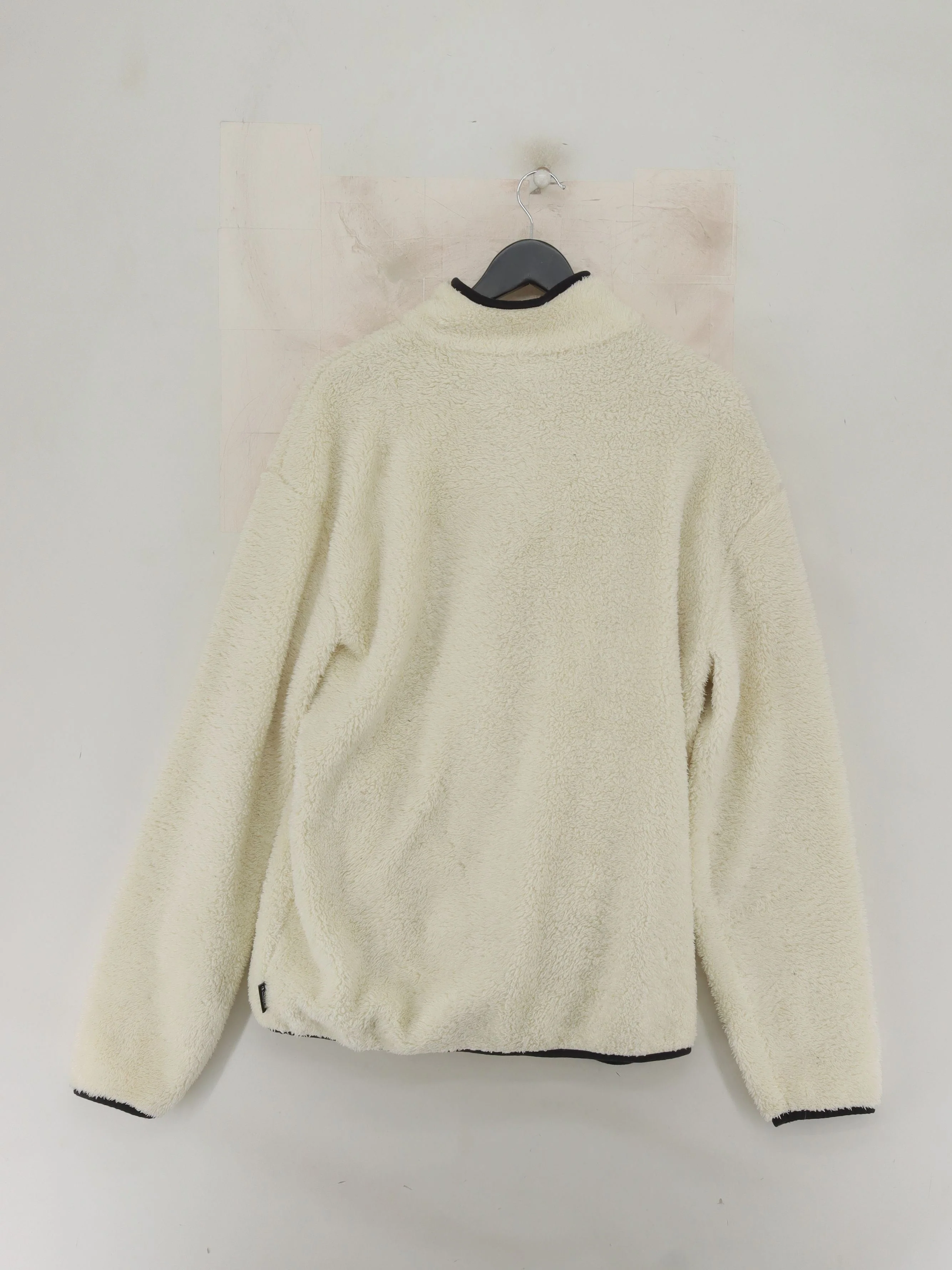 Champion Men's Jumper XL Cream Polyester with Cotton Mock Neck Pullover - Image 2