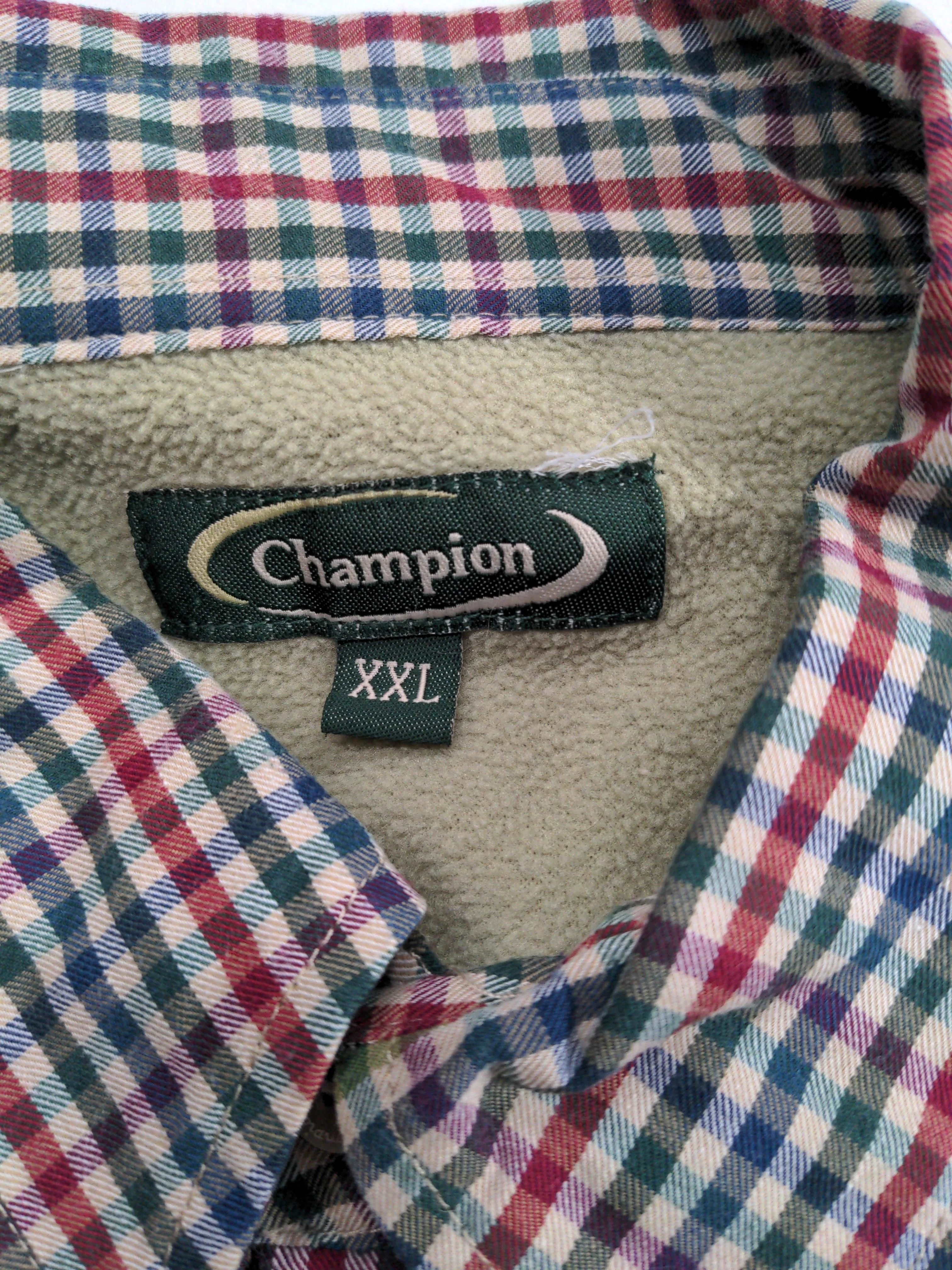 Champion Men's Shirt XXL Multi Checkered Cotton with Polyester Basic - Image 5