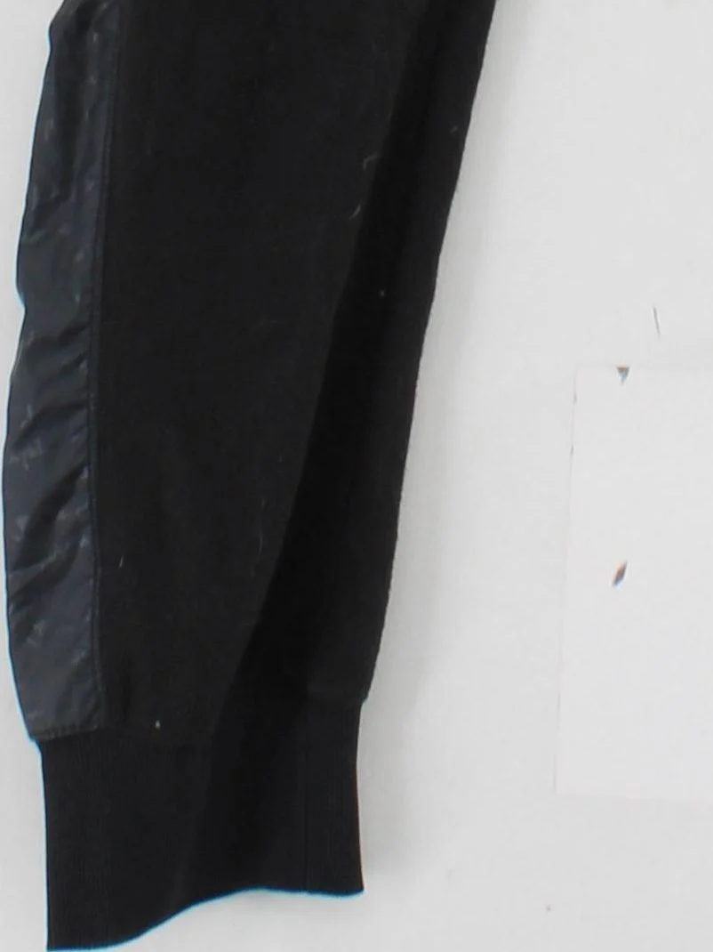 Champion Men's Sports Bottoms M Black Polyester with Cotton, Elastane Sweatpants - Image 4