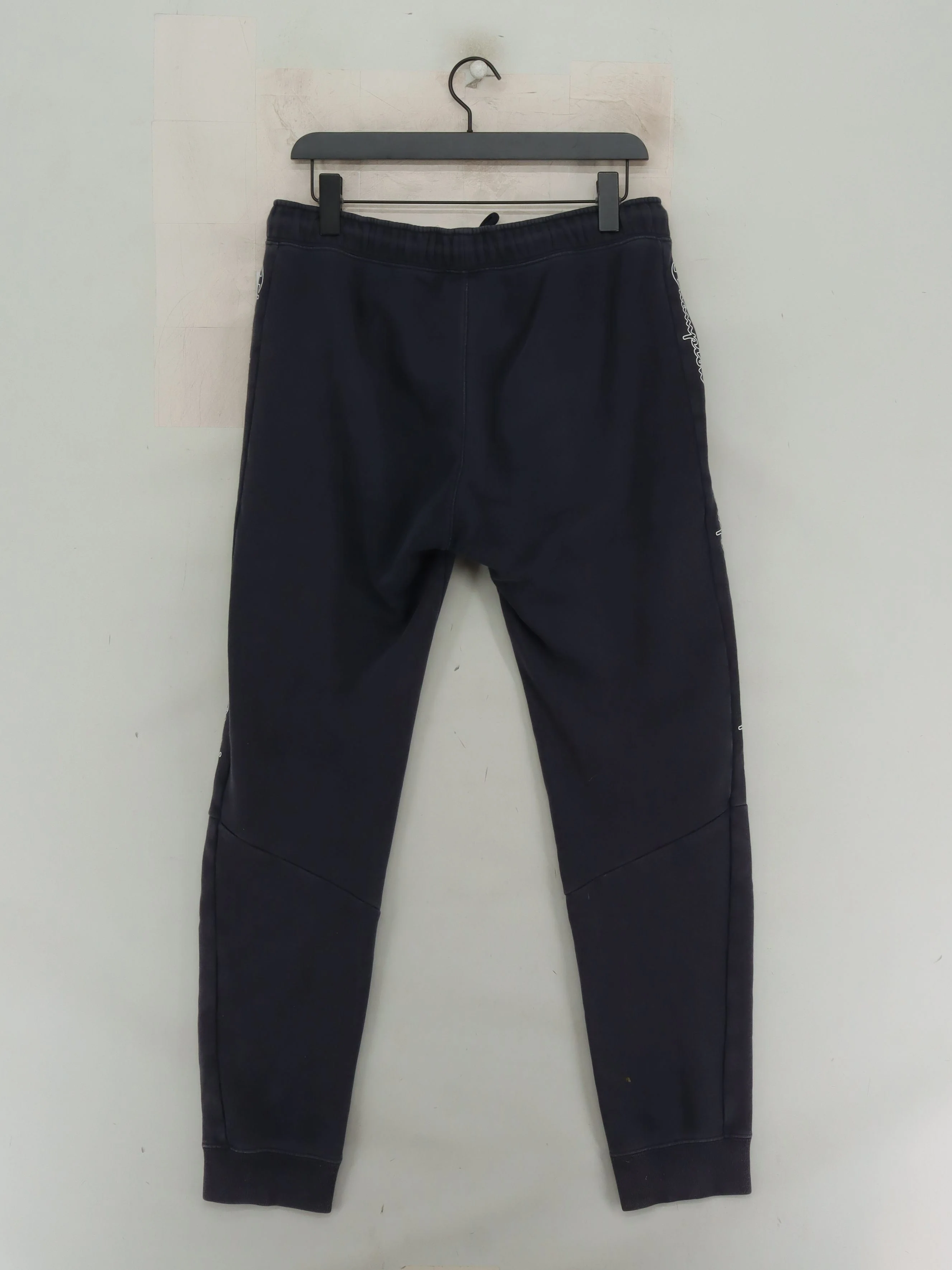 Champion Men's Sports Bottoms M Grey Cotton with Polyester Tapered Sweatpants - Image 2