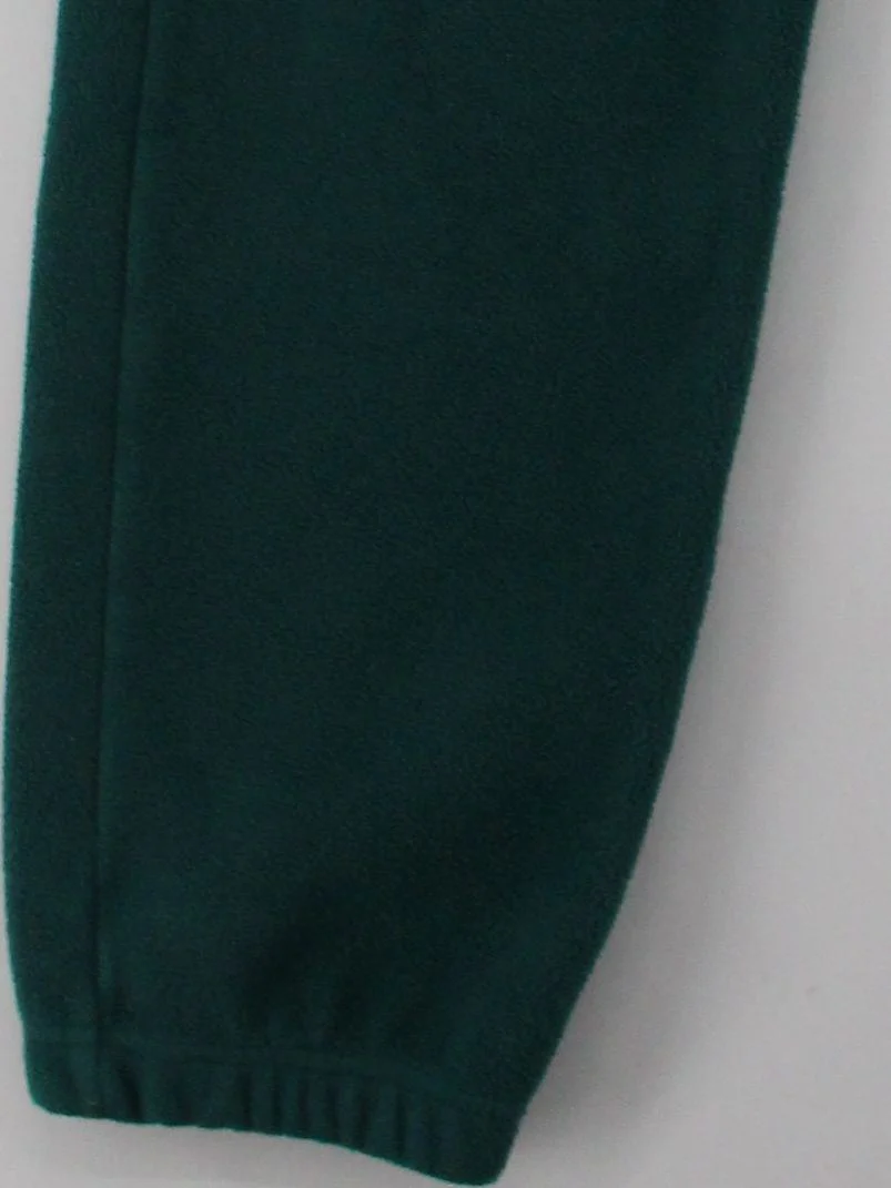 Champion Men's Sports Bottoms S Green 100% Polyester Sweatpants - Image 4
