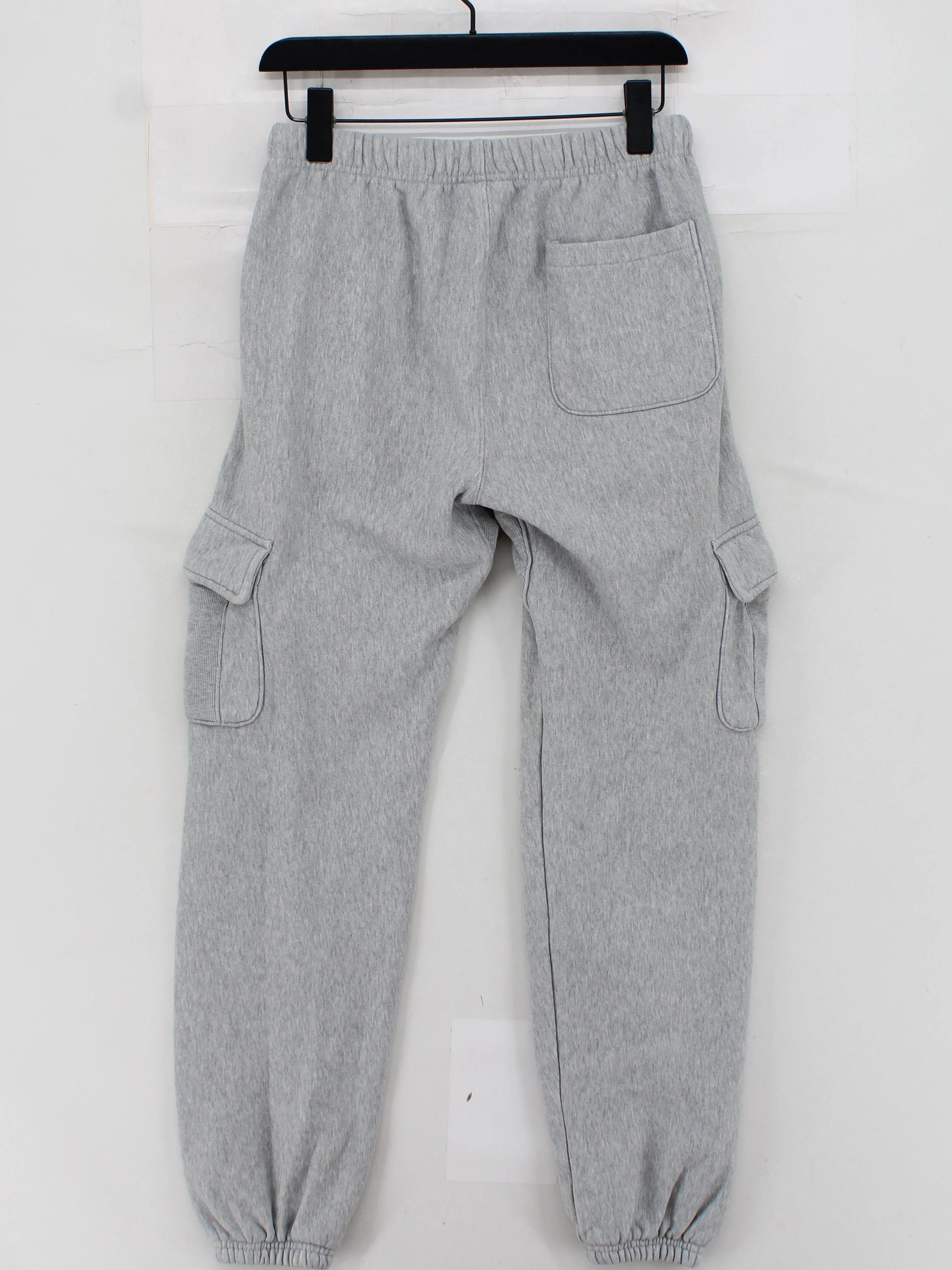 Champion Men's Sports Bottoms S Grey Cotton with Polyester Sweatpants - Image 2