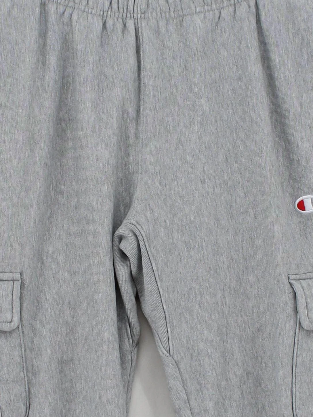 Champion Men's Sports Bottoms S Grey Cotton with Polyester Sweatpants - Image 3