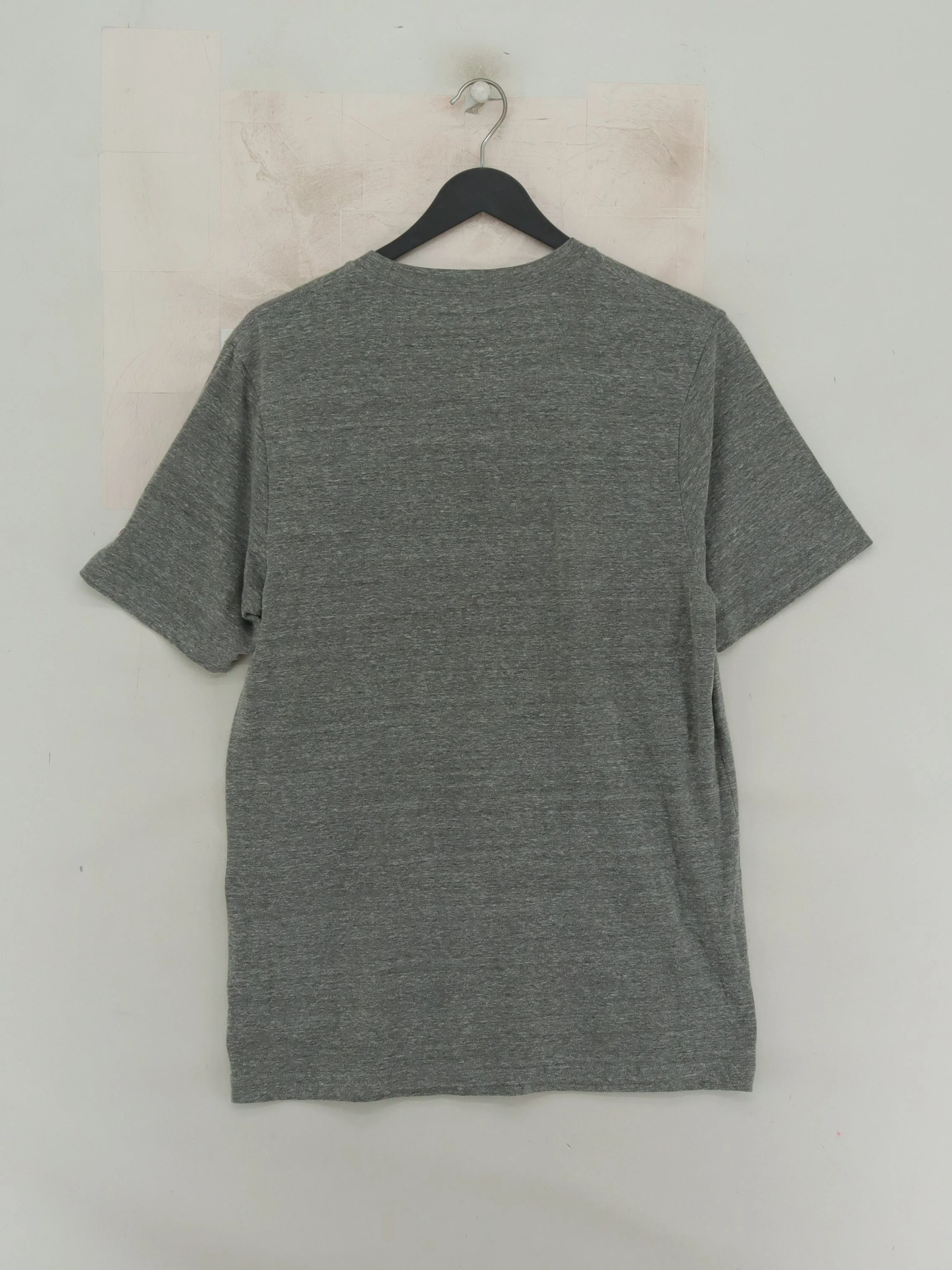 Champion Men's T-Shirt M Grey Graphic Polyester with Cotton, Rayon Basic - Image 2
