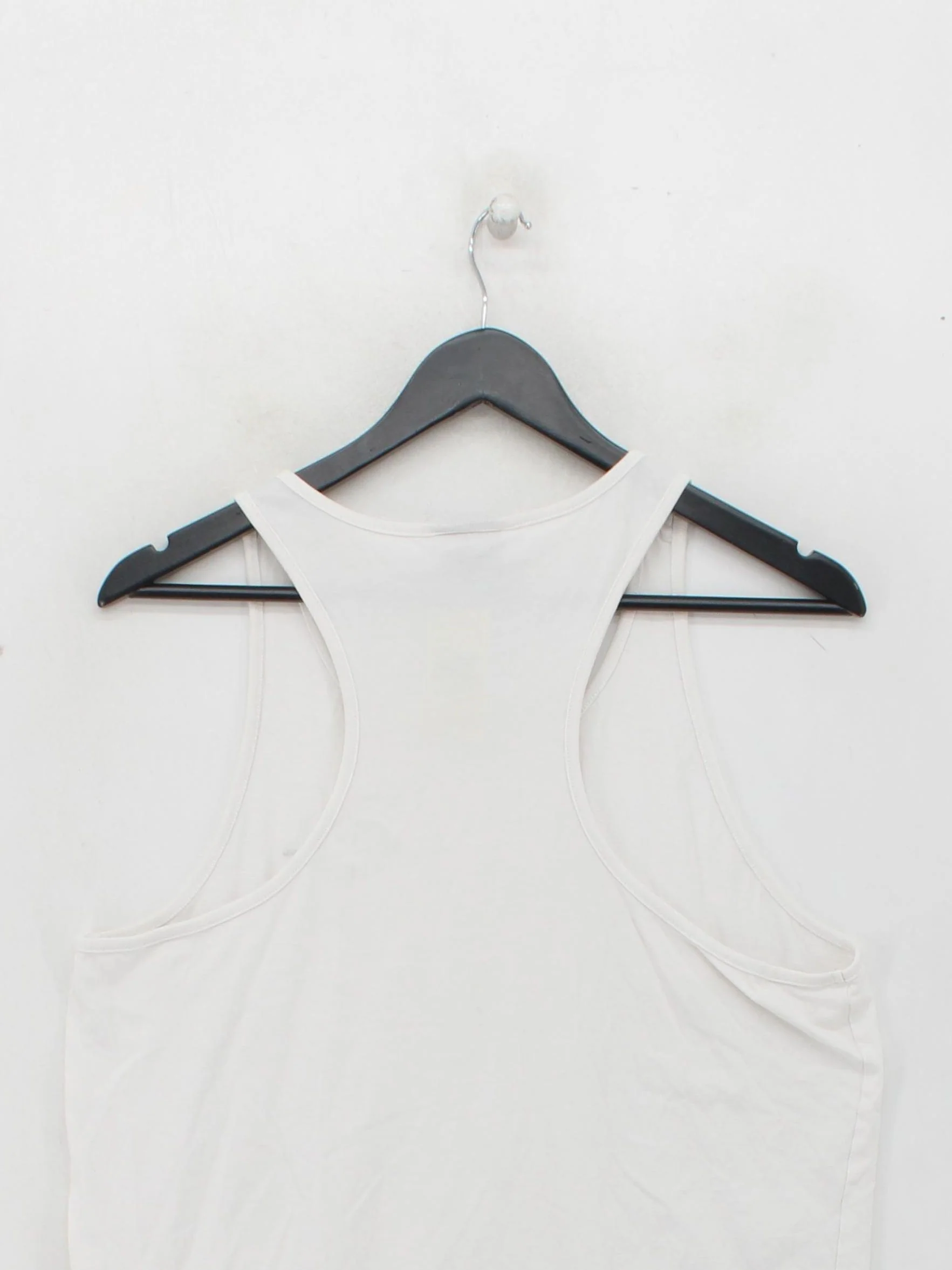 Champion Men's T-Shirt M White 100% Cotton Sleeveless Round Neck Basic - Image 2