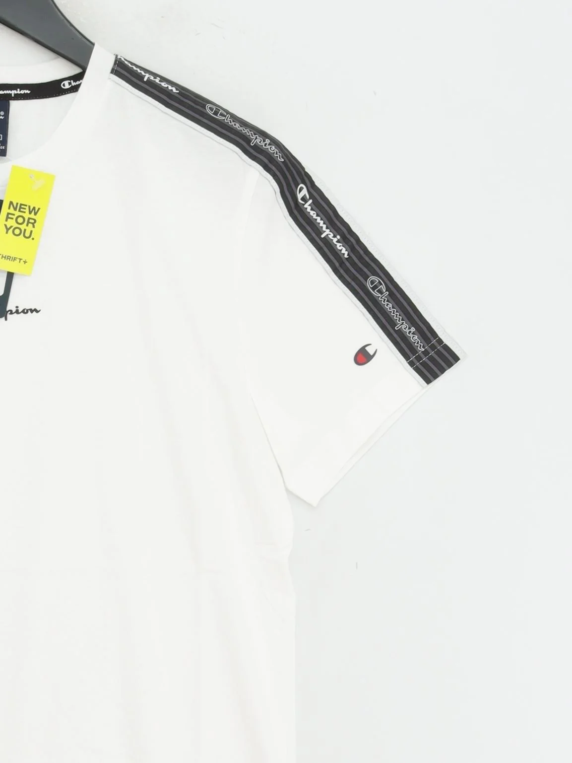 Champion Men's T-Shirt S White 100% Cotton Basic New with tags - Image 4