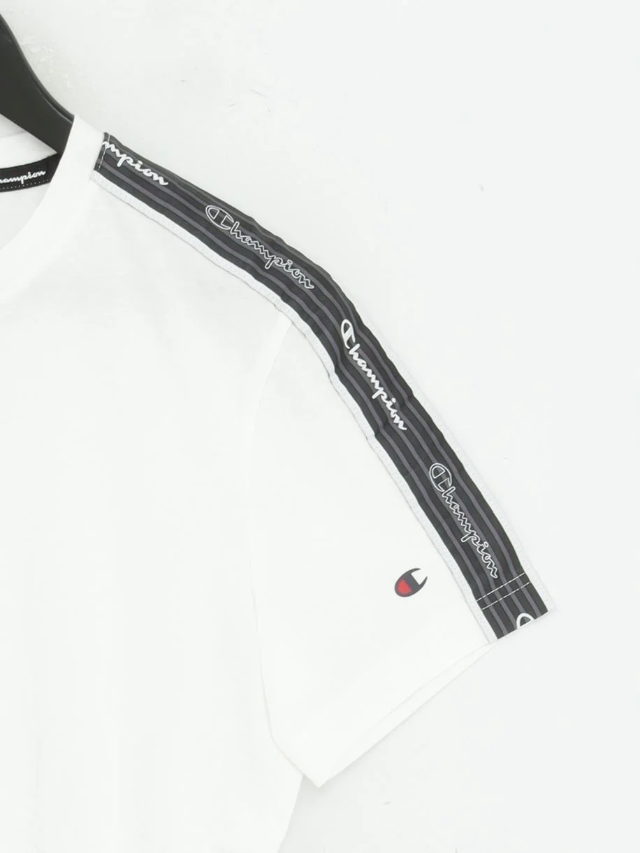 Champion Men's T-Shirt S White 100% Cotton Basic New with tags - Image 4