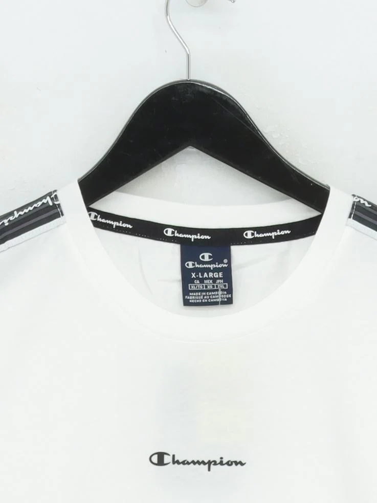 Champion Men's T-Shirt XL White 100% Cotton Basic New with tags - Image 3