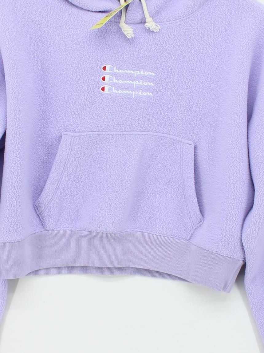 Champion Women's Hoodie S Purple 100% Other Pullover - Image 3