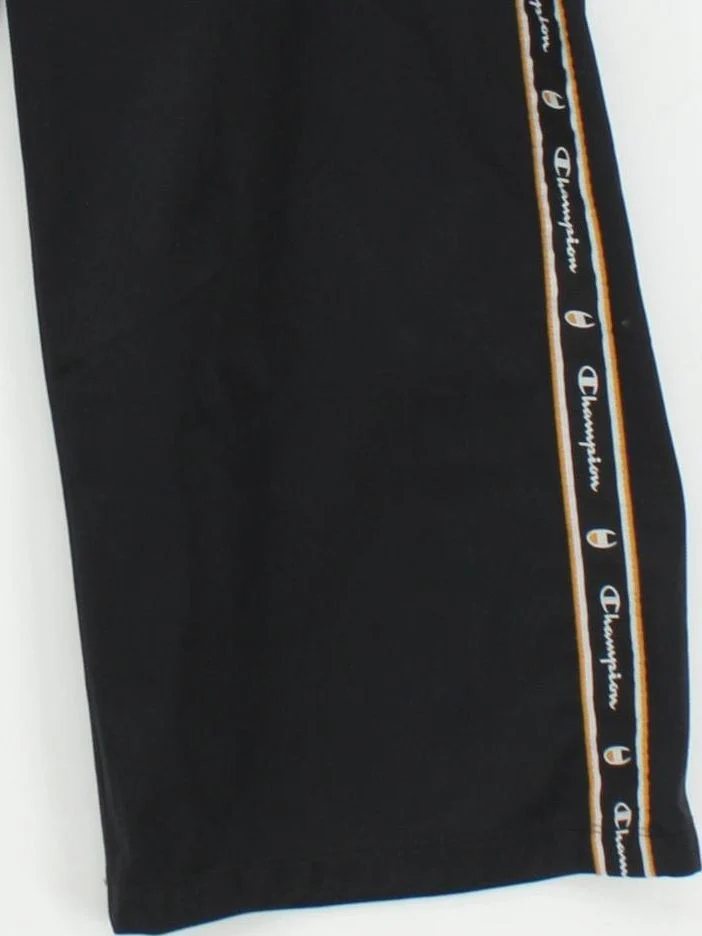 Champion Women's Sports Bottoms M Black 100% Polyester Sweatpants - Image 4