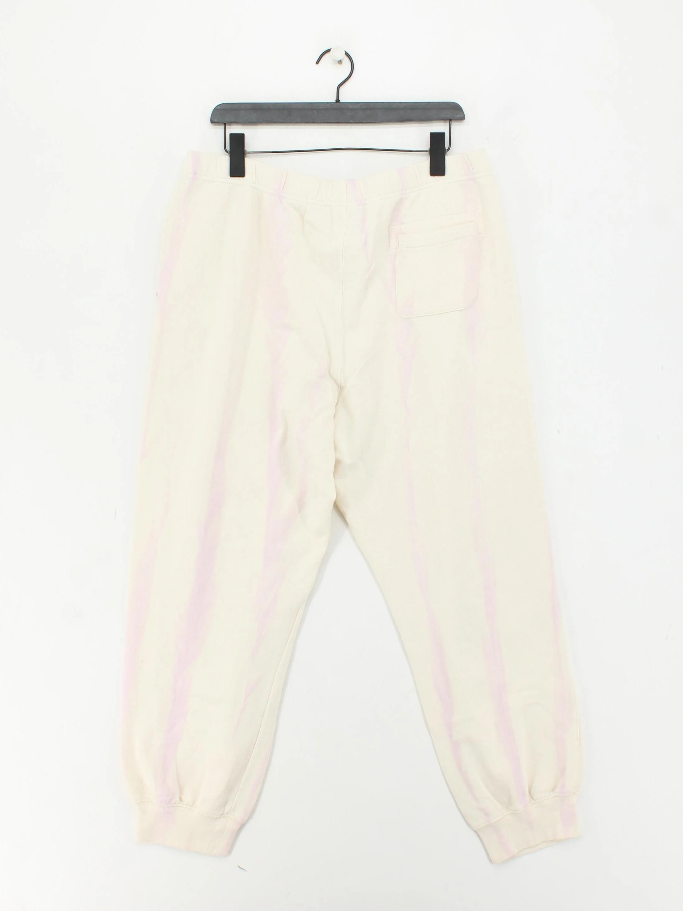 Champion Women's Sports Bottoms XL Cream Cotton with Polyester Sweatpants - Image 2