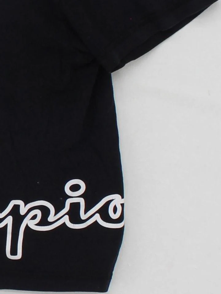 Champion Women's T-Shirt S Black 100% Cotton Basic - Image 4