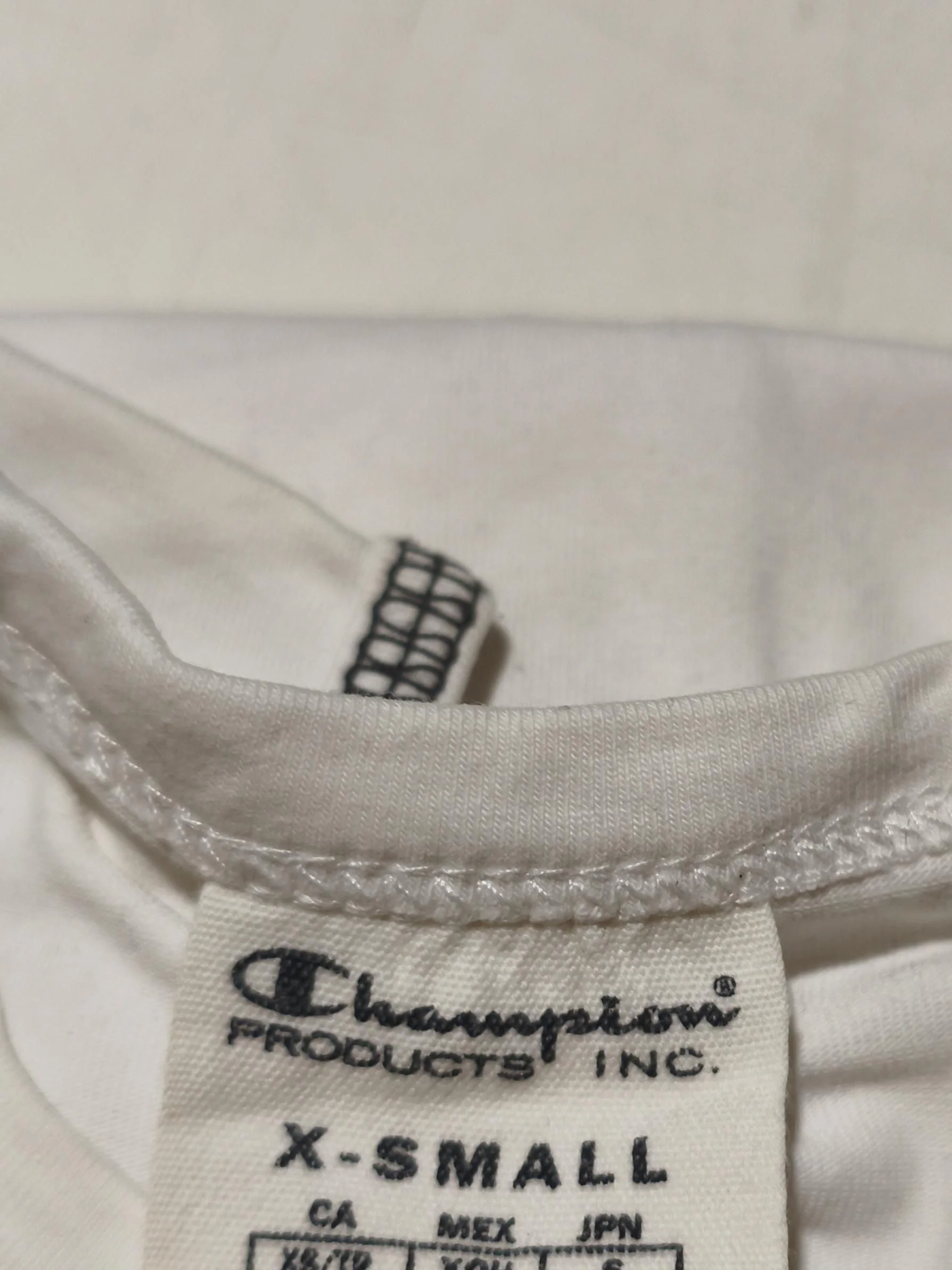 Champion Women's T-Shirt XS White 100% Other Sleeveless Basic - Image 5