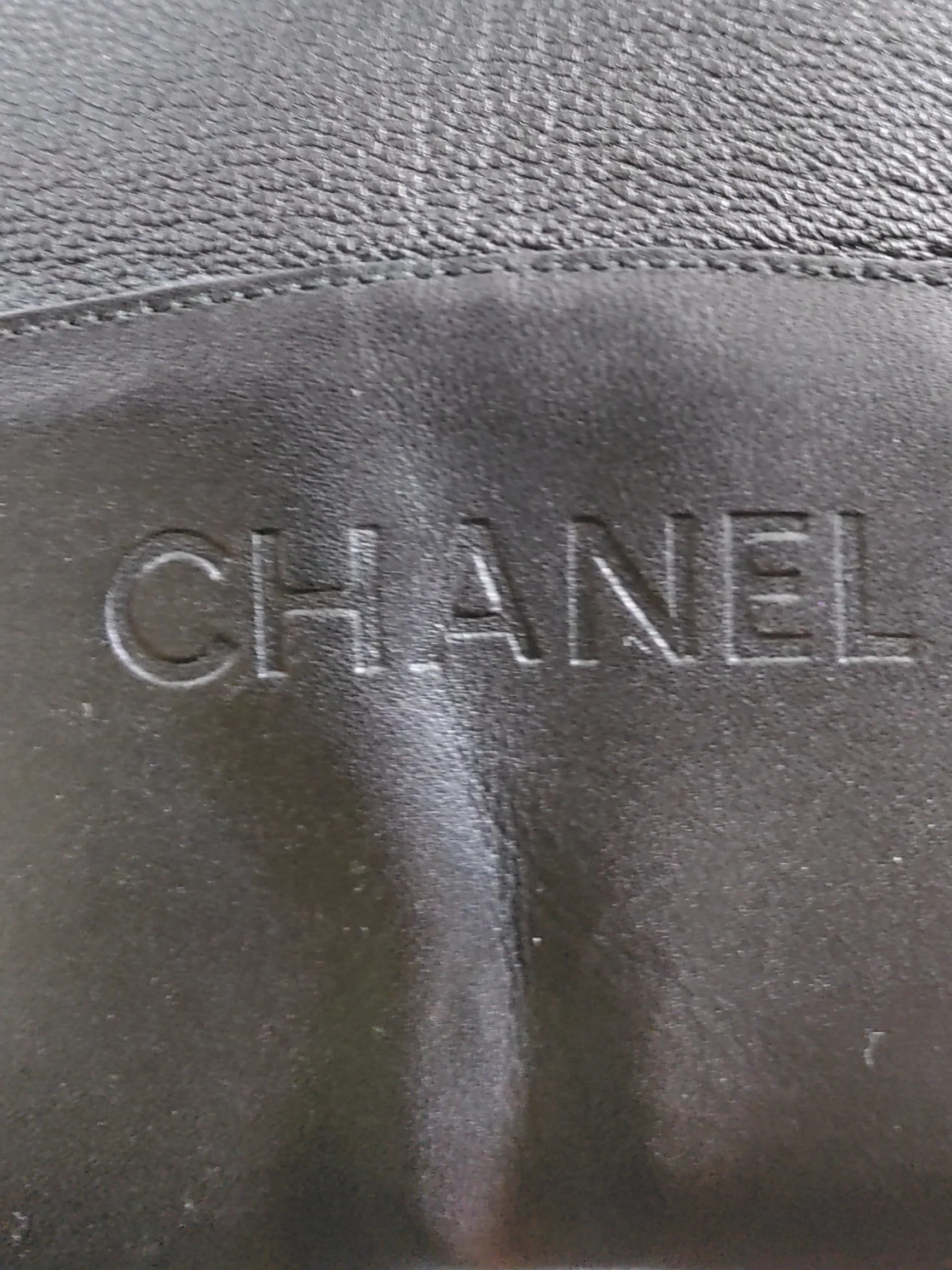 Chanel Men's Boots UK 10 Black 100% Leather Combat - Image 9