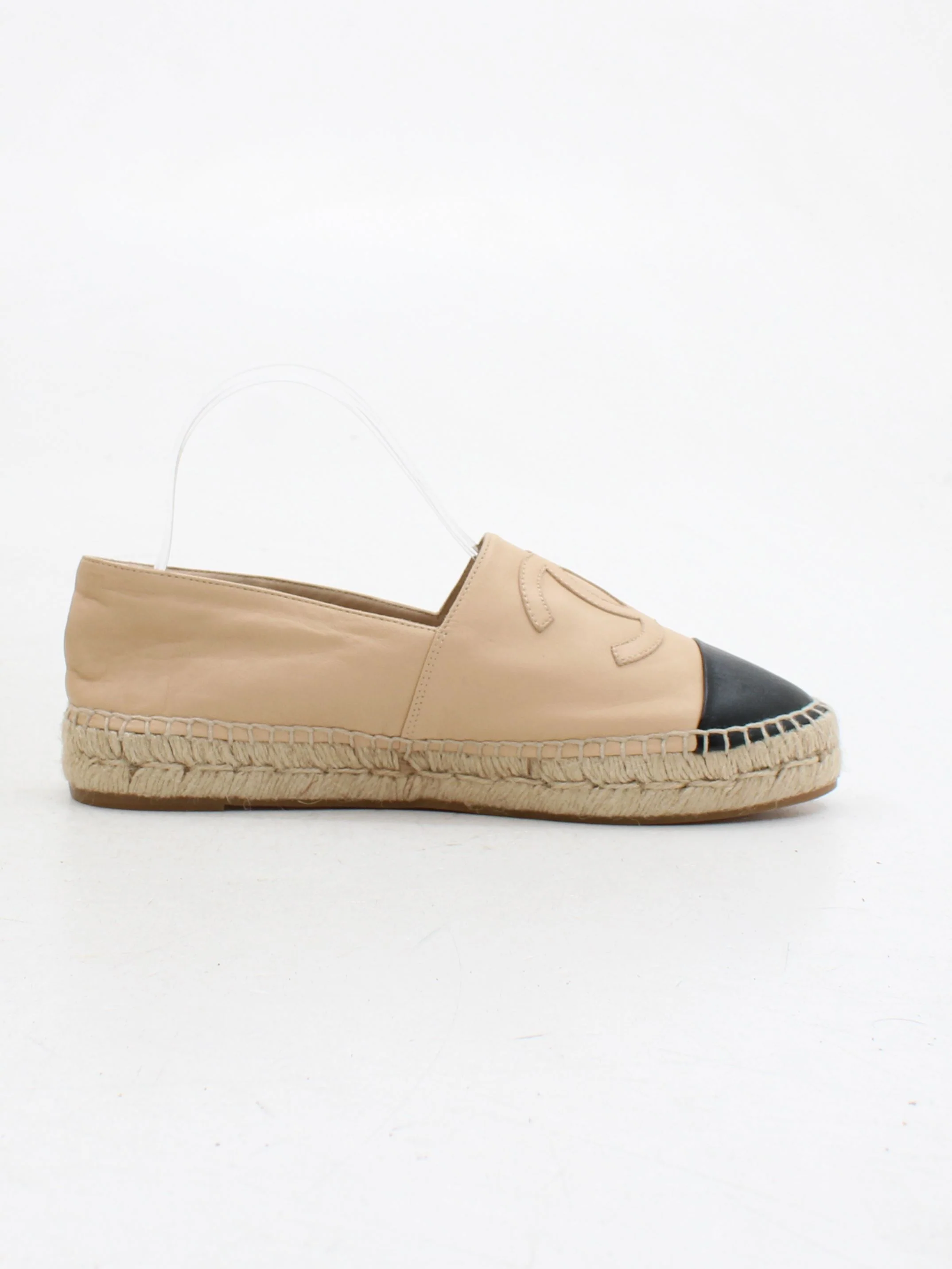 Chanel Women's Flat Shoes UK 7 Tan 100% Other Loafer - Image 5