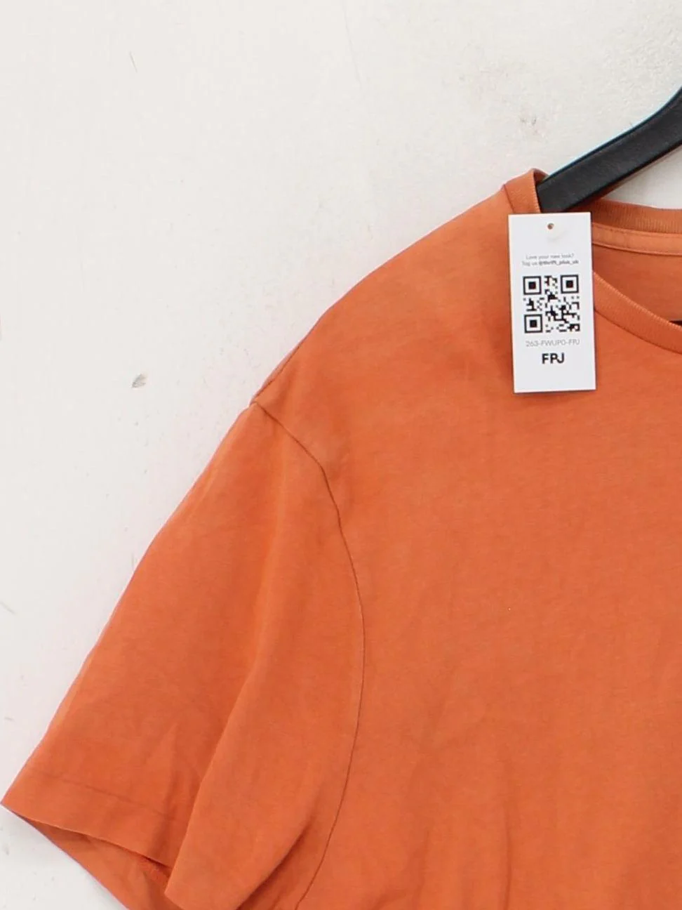 Chaps Ralph Lauren Men's T-Shirt L Orange 100% Cotton Basic - Image 4