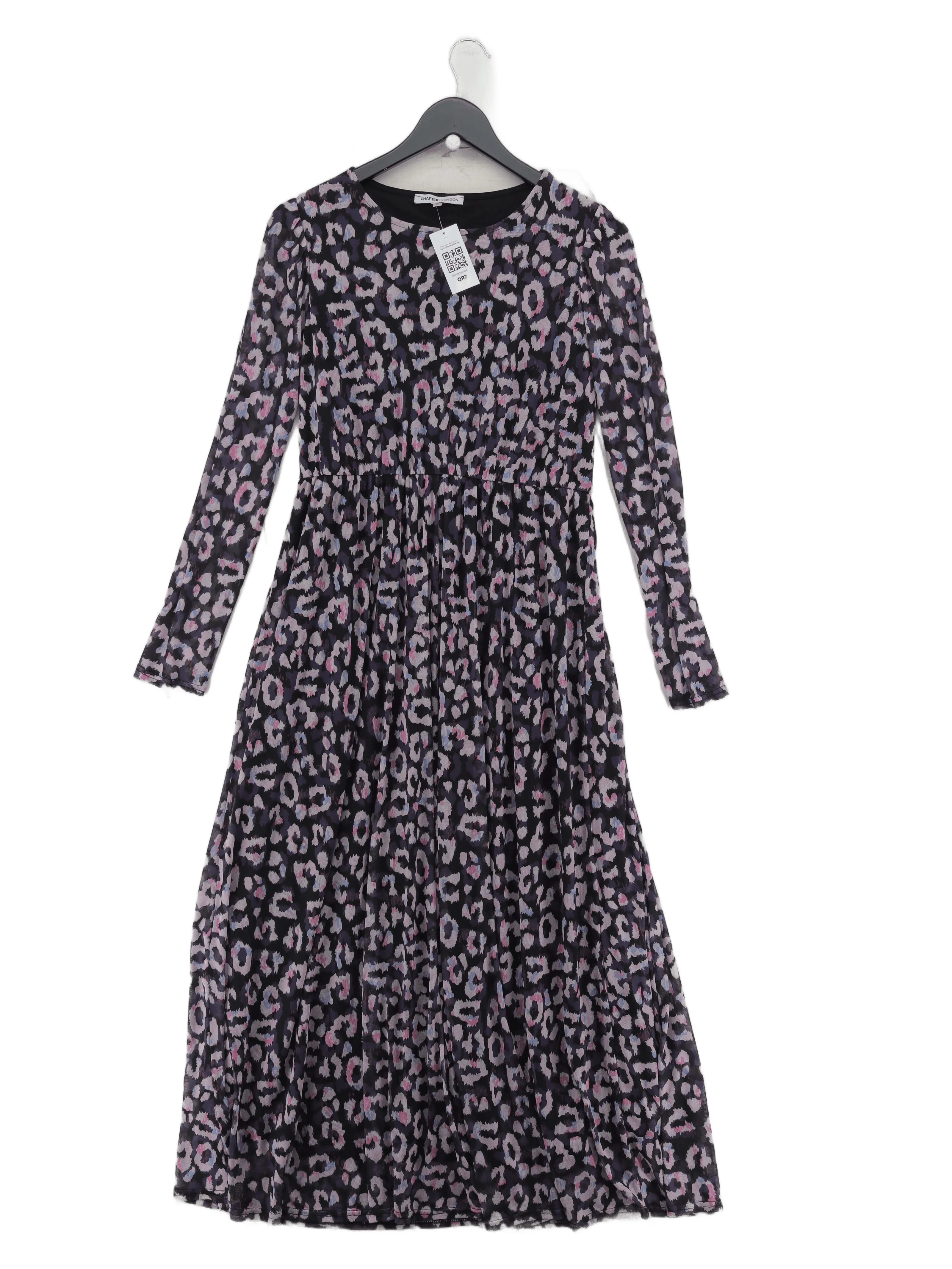chapter london A-Line Midi Dress UK12 in Multi