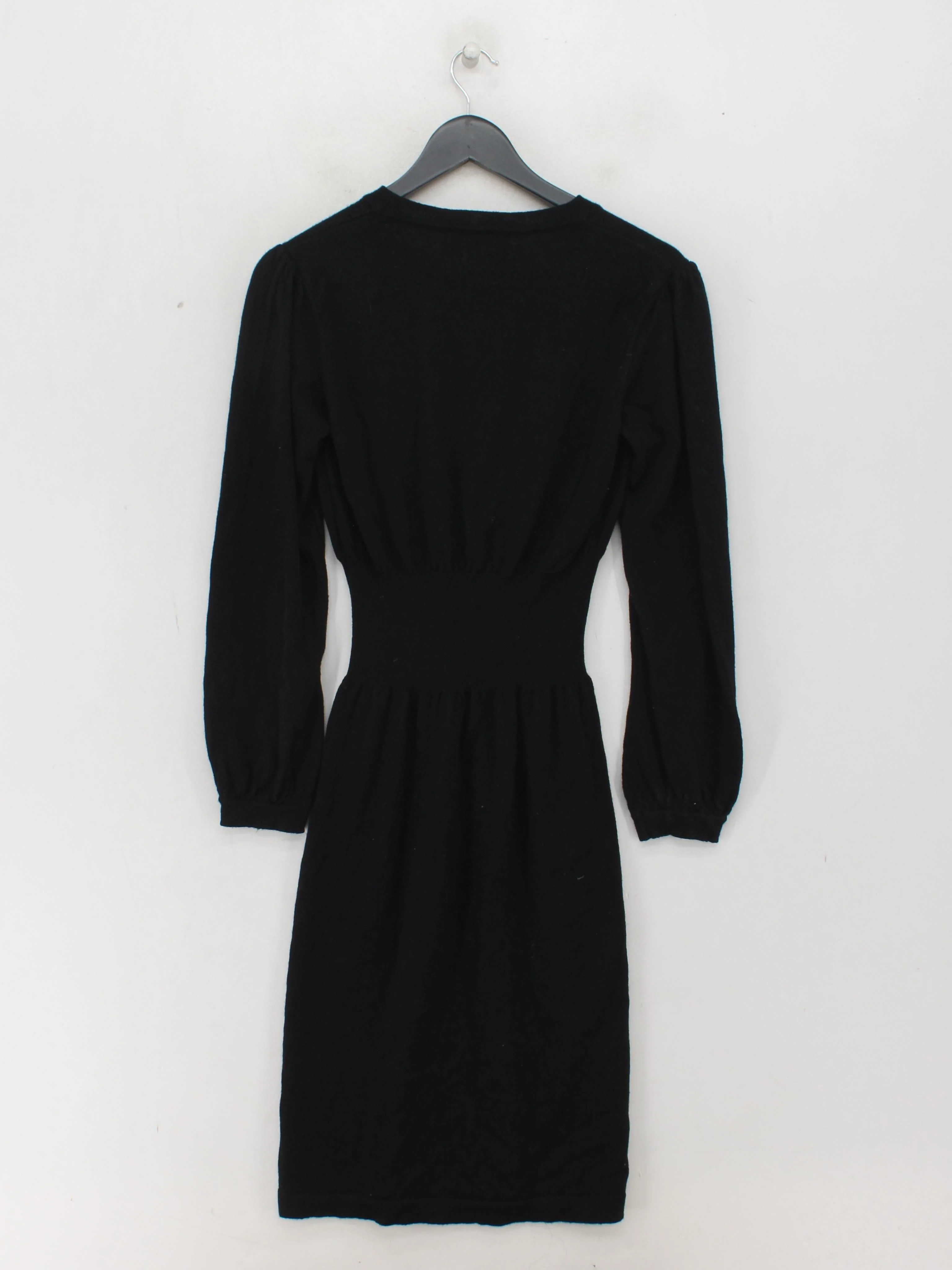 Charles Tyrwhitt Jumper Mini Dress M in Black - Image 2