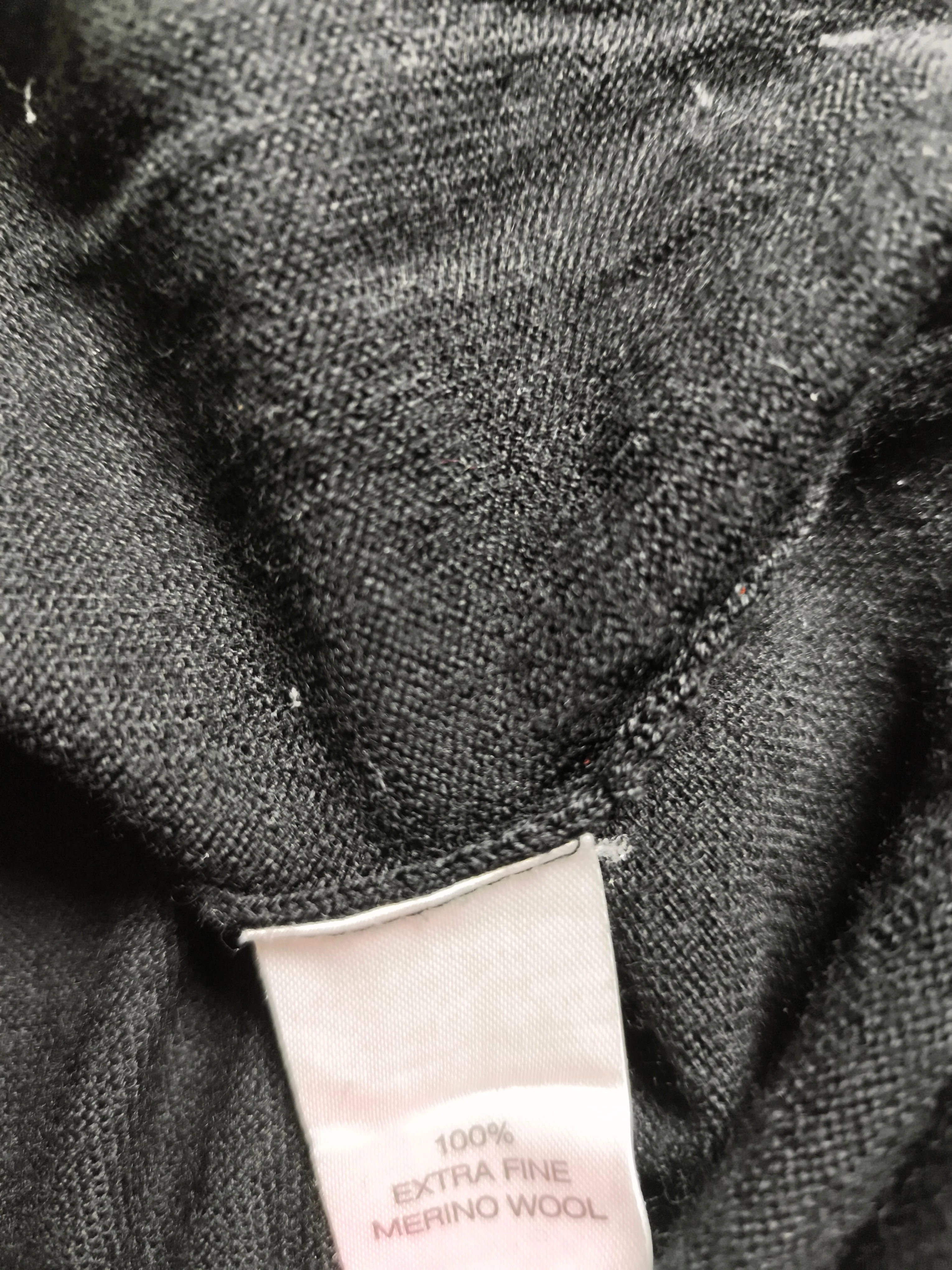 Charles Tyrwhitt Jumper Mini Dress M in Black - Image 7